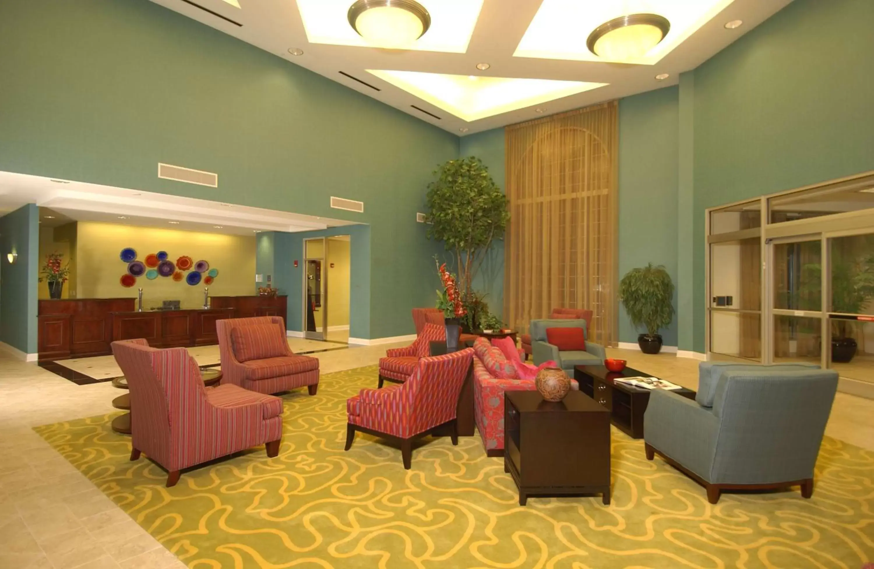 Lobby or reception, Lobby/Reception in DoubleTree by Hilton Greensboro