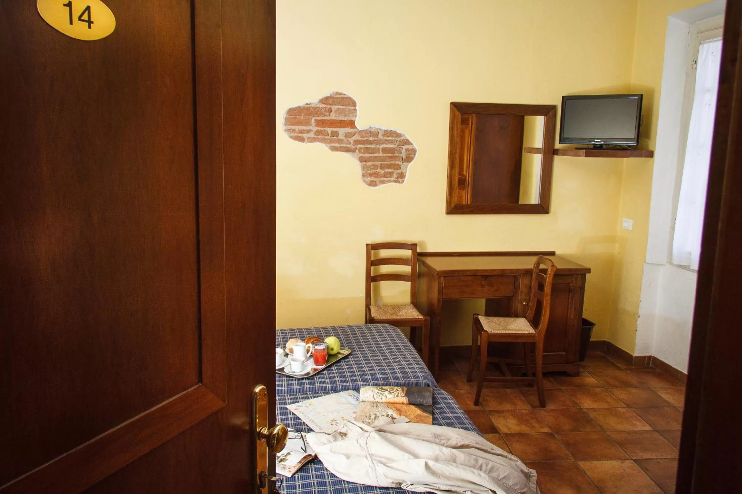 Bedroom, Bed in Hotel Nizza