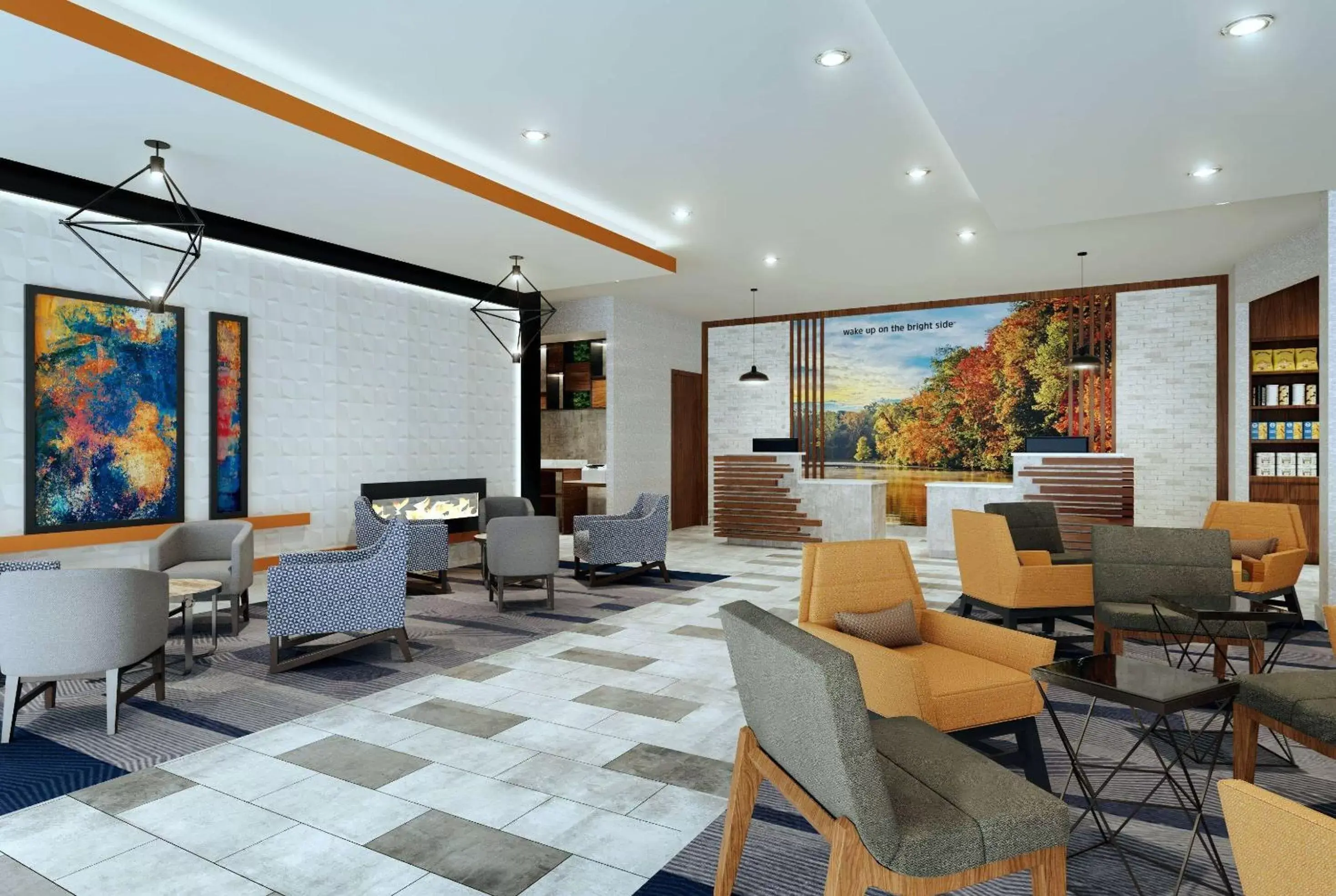 Lobby or reception in La Quinta Inn & Suites Limon by Wyndham
