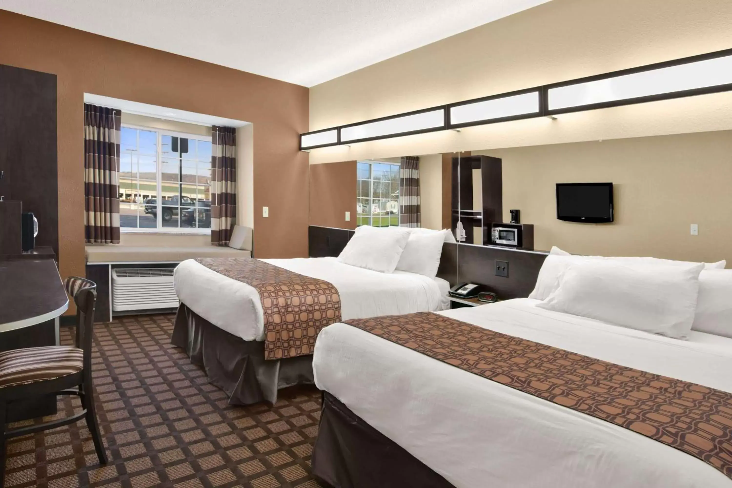 Photo of the whole room, Bed in Microtel Inn & Suites-Sayre, PA Photo of the whole room, Bed in Microtel Inn & Suites-Sayre, PA