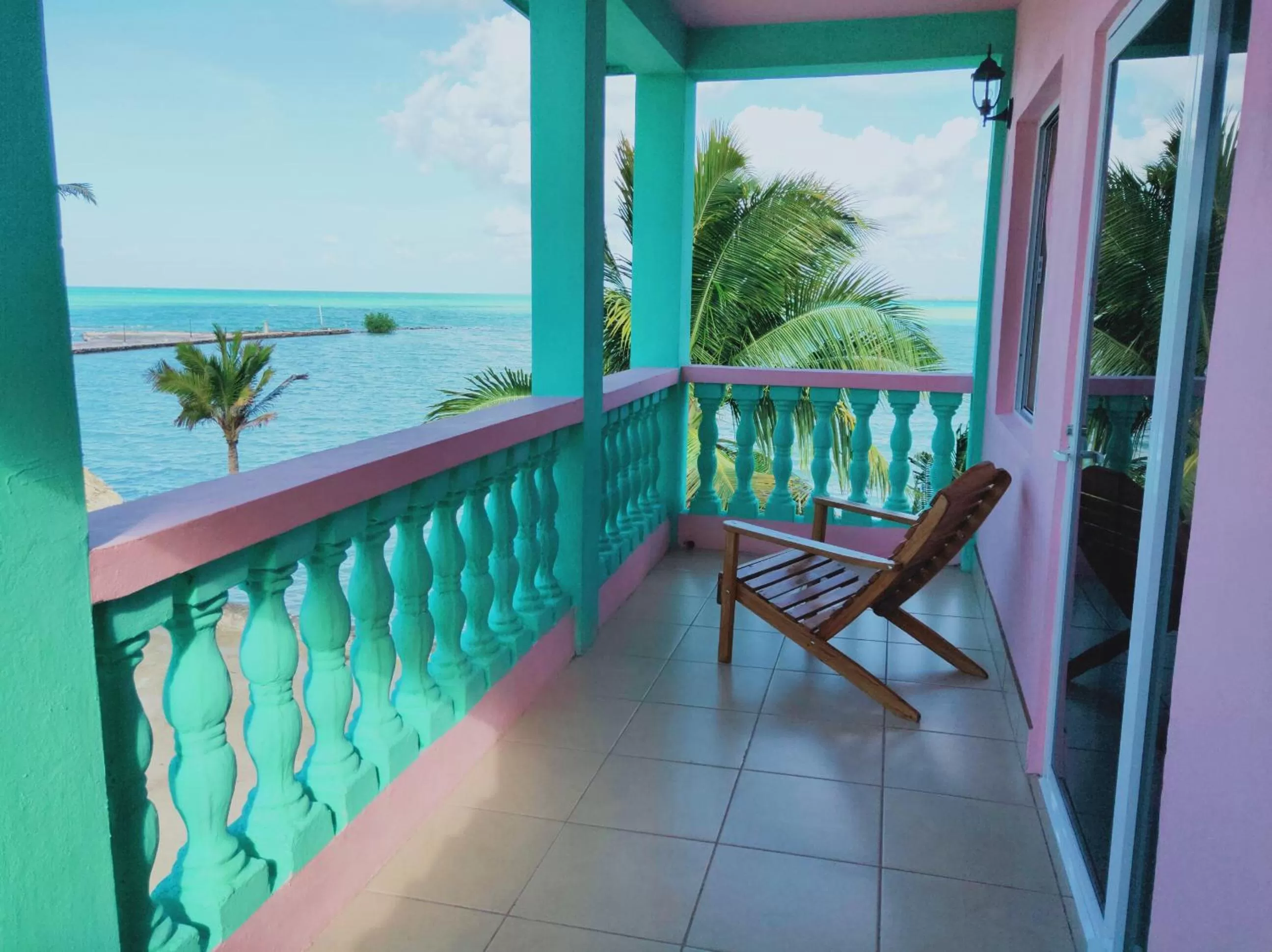 Balcony/Terrace in Sunshine View Hotel and Restaurant