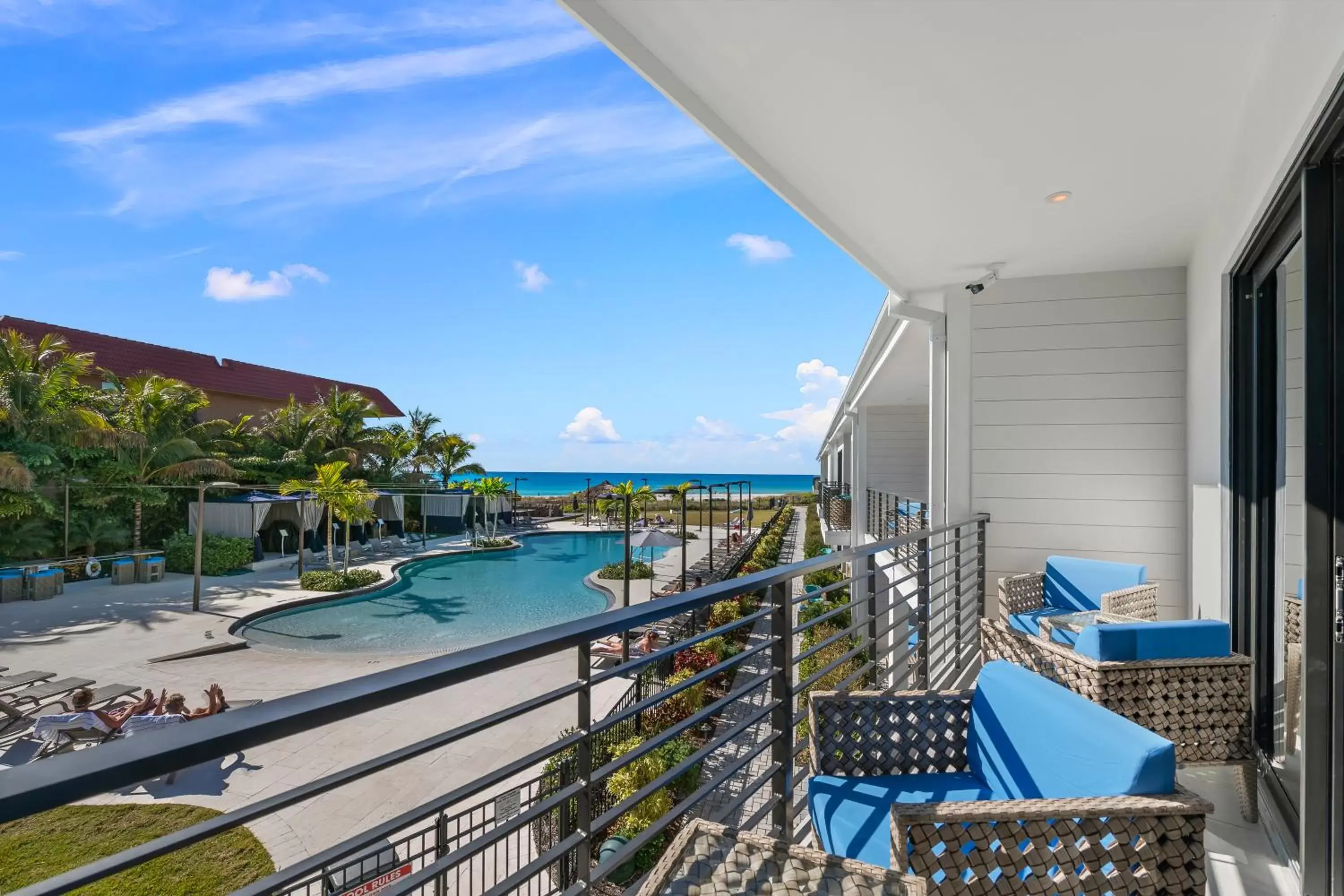 Balcony/Terrace in Anna Maria Beach Resort