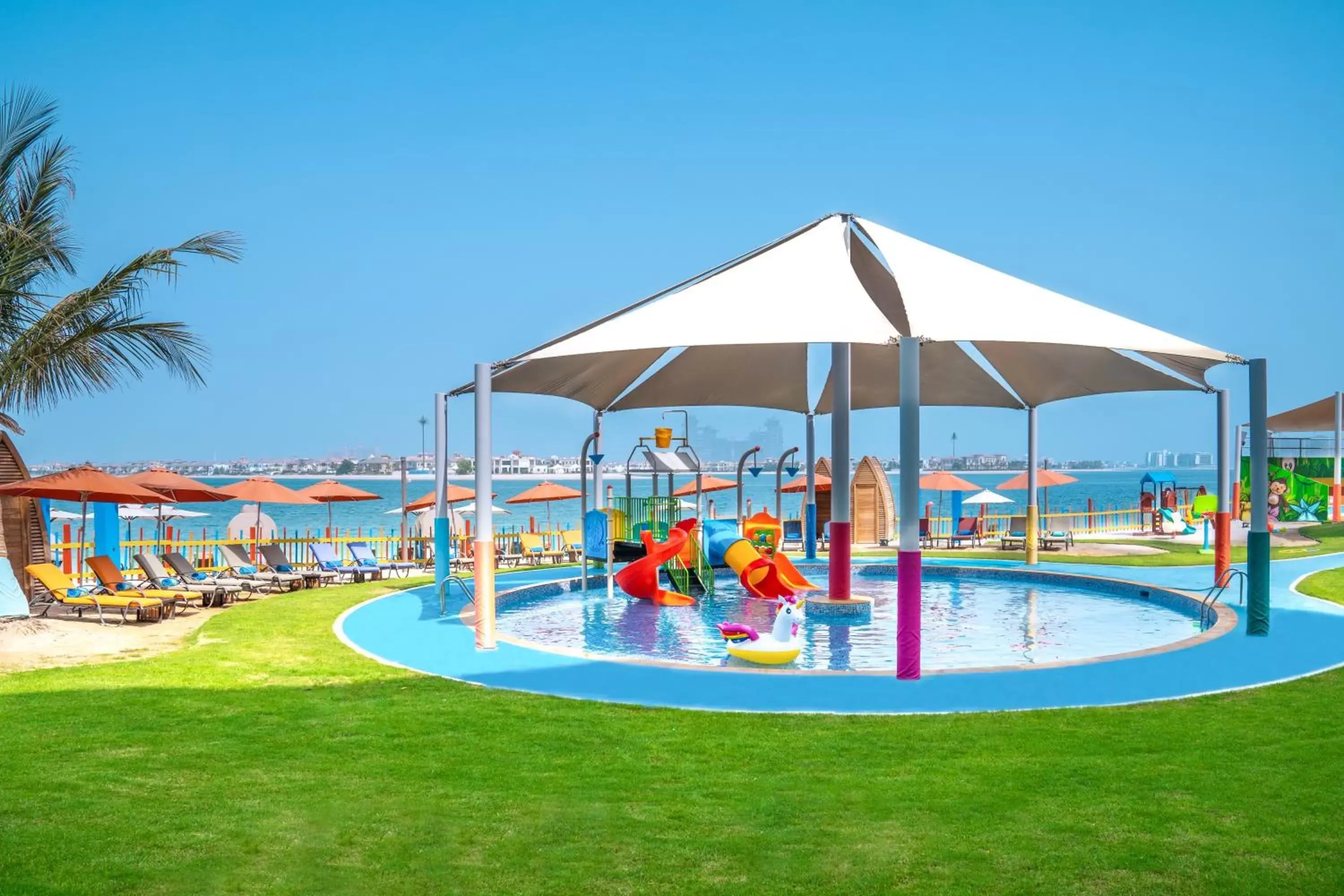 Kids's club, Swimming Pool in Rixos The Palm Hotel & Suites - Ultra All Inclusive