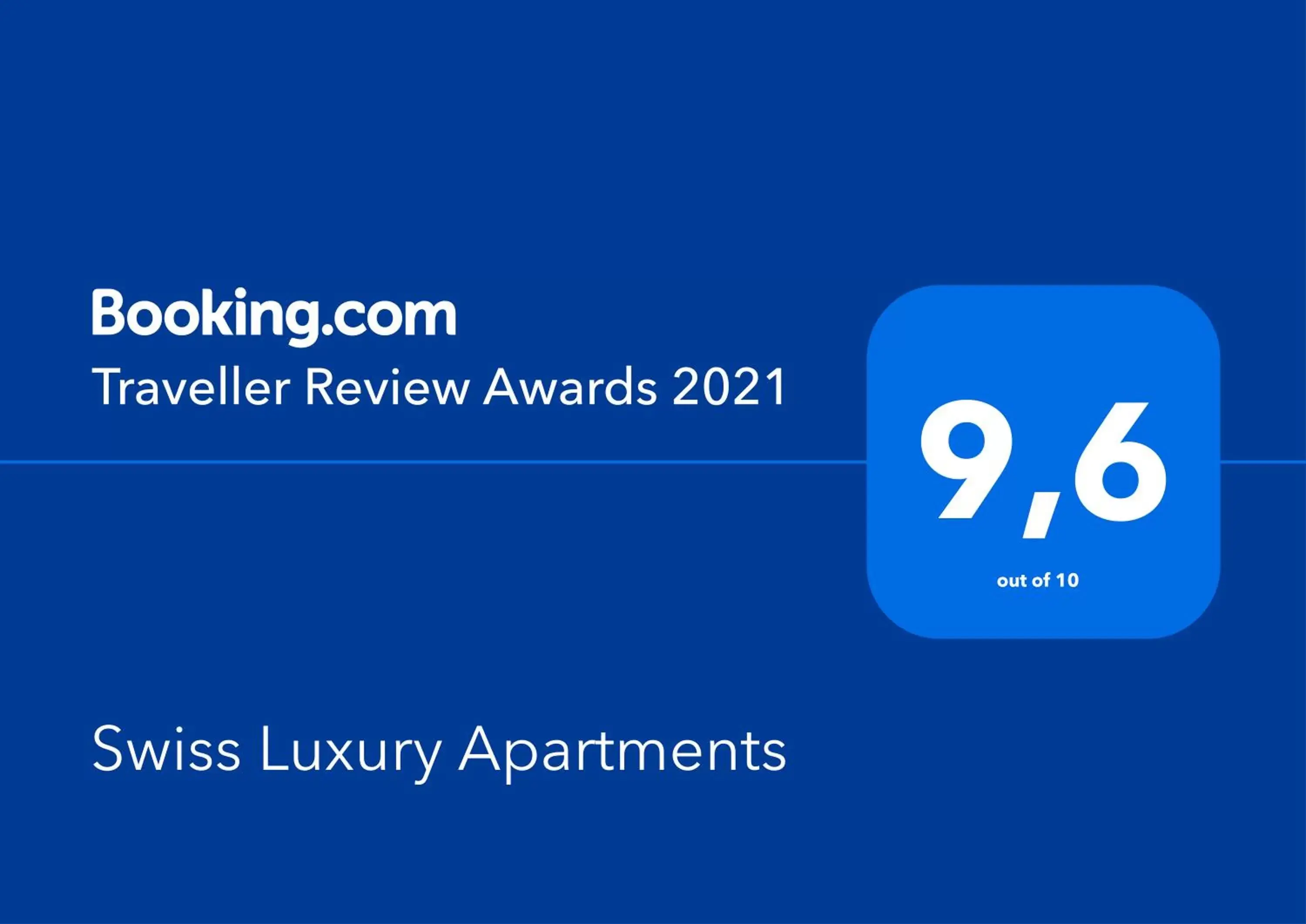 Other, Logo/Certificate/Sign/Award in Swiss Luxury Apartments