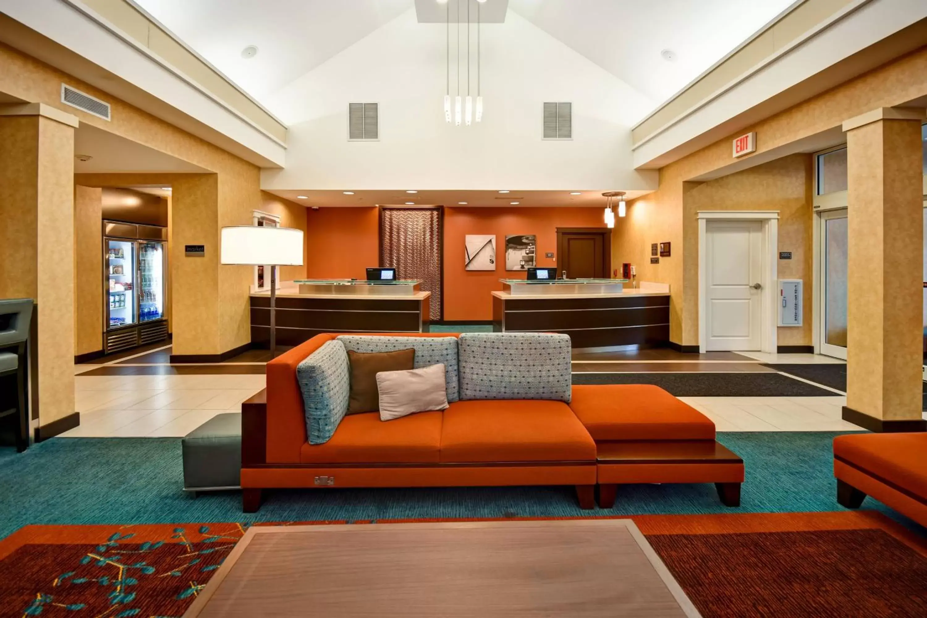 Lobby or reception, Seating Area in Residence Inn by Marriott Springfield Chicopee