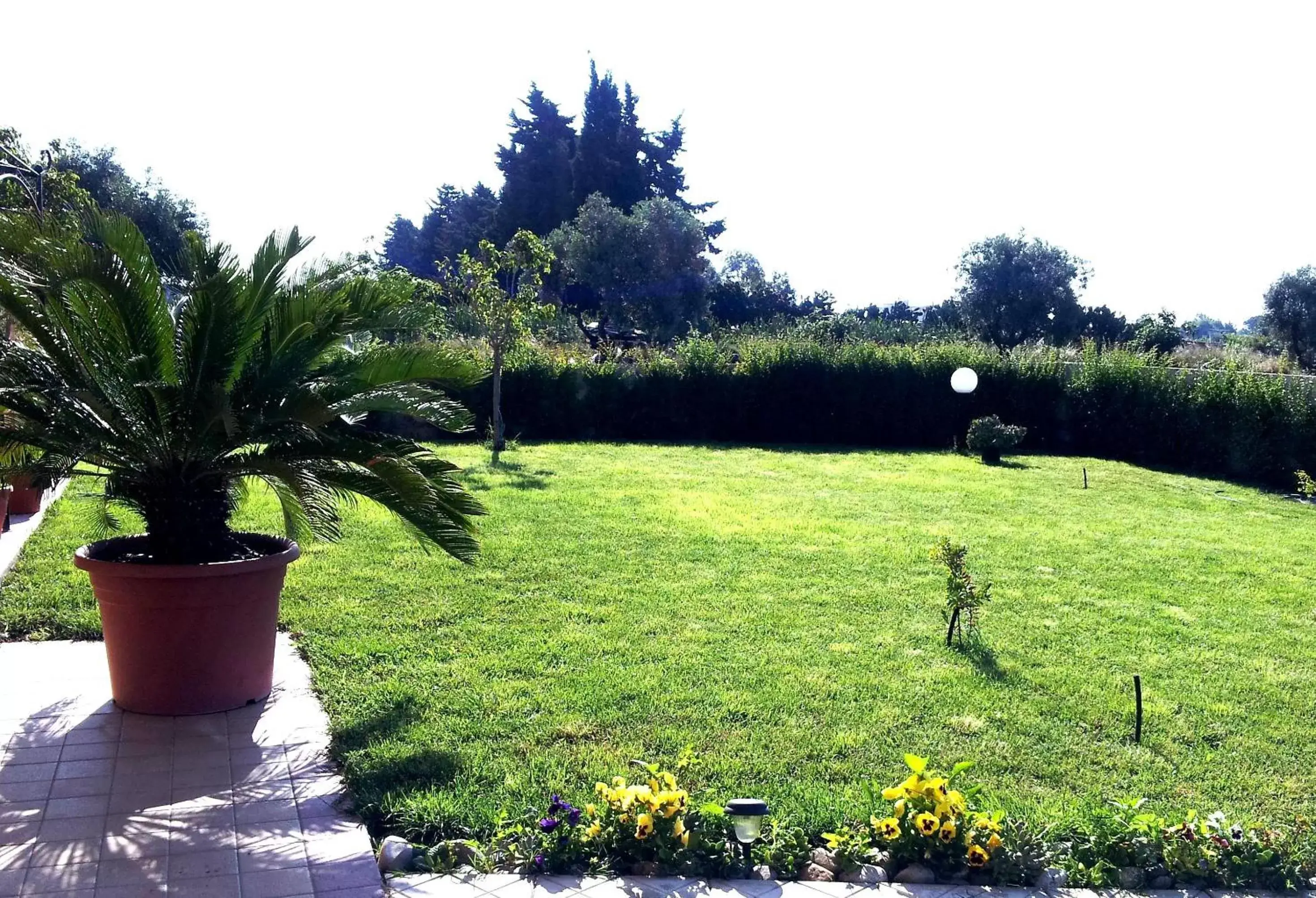 Garden in Bed & Breakfast La Villetta