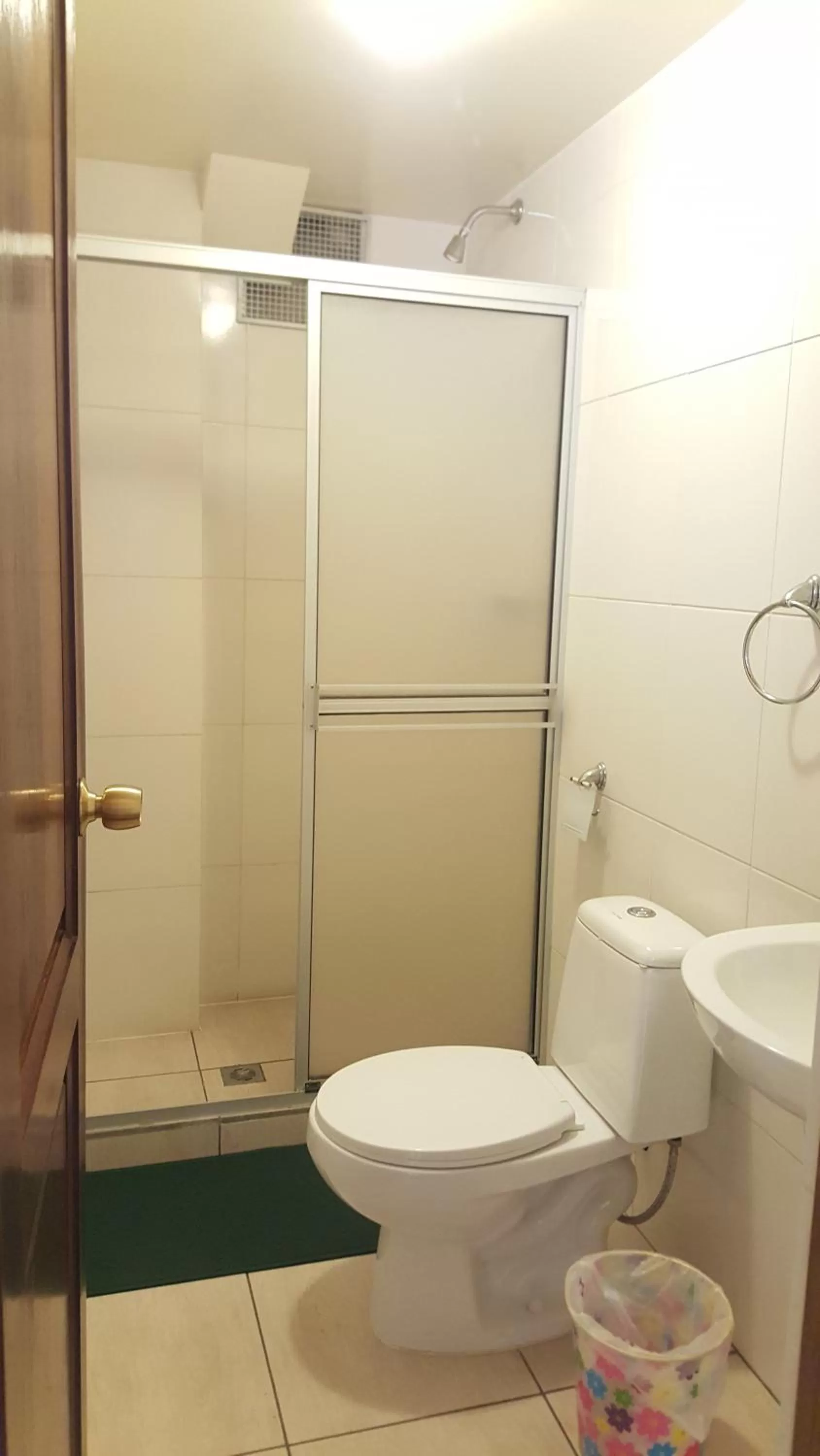 Toilet in Hotel Nuevo Sol