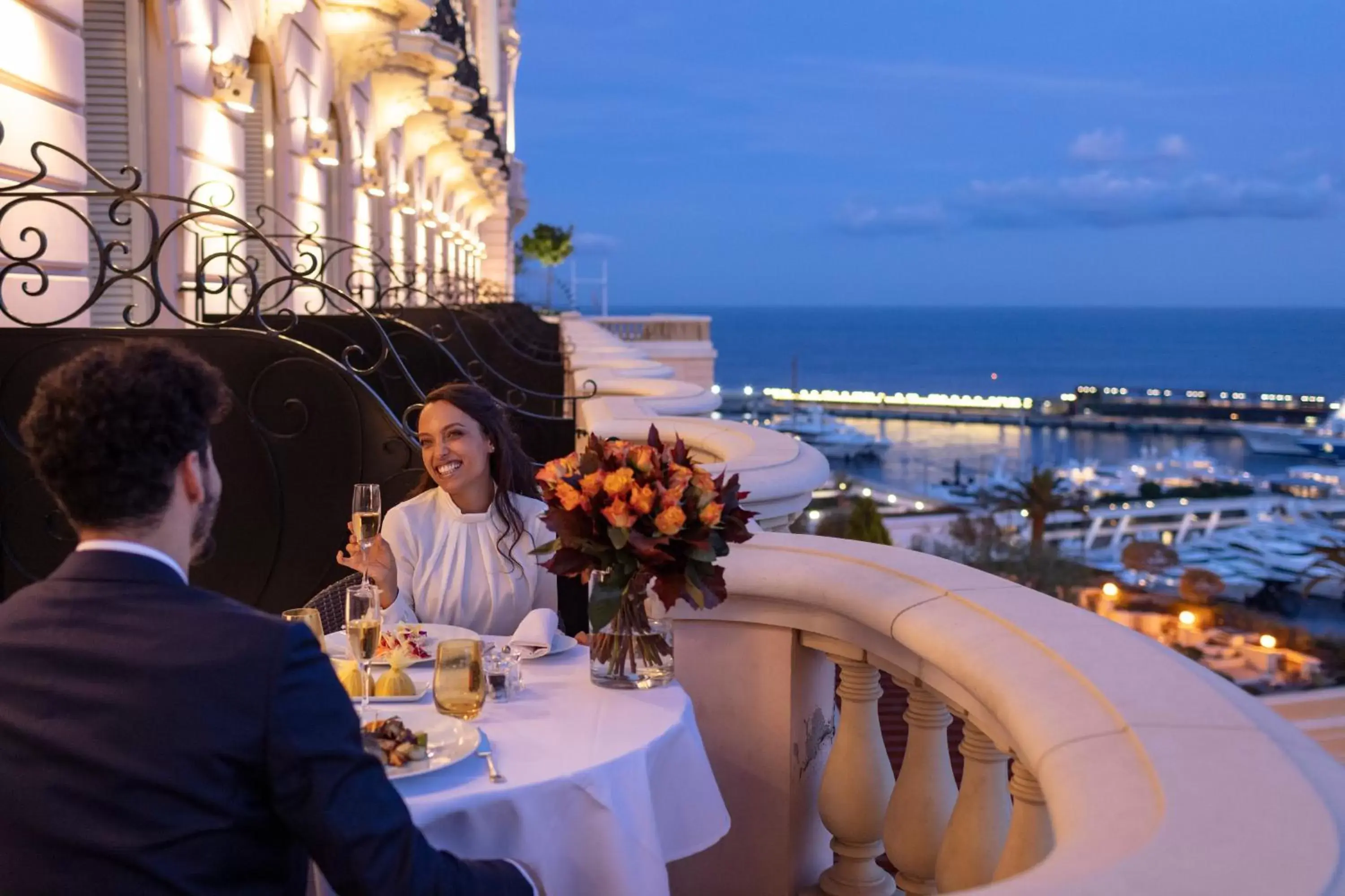 Balcony/Terrace in Hôtel Hermitage Monte-Carlo