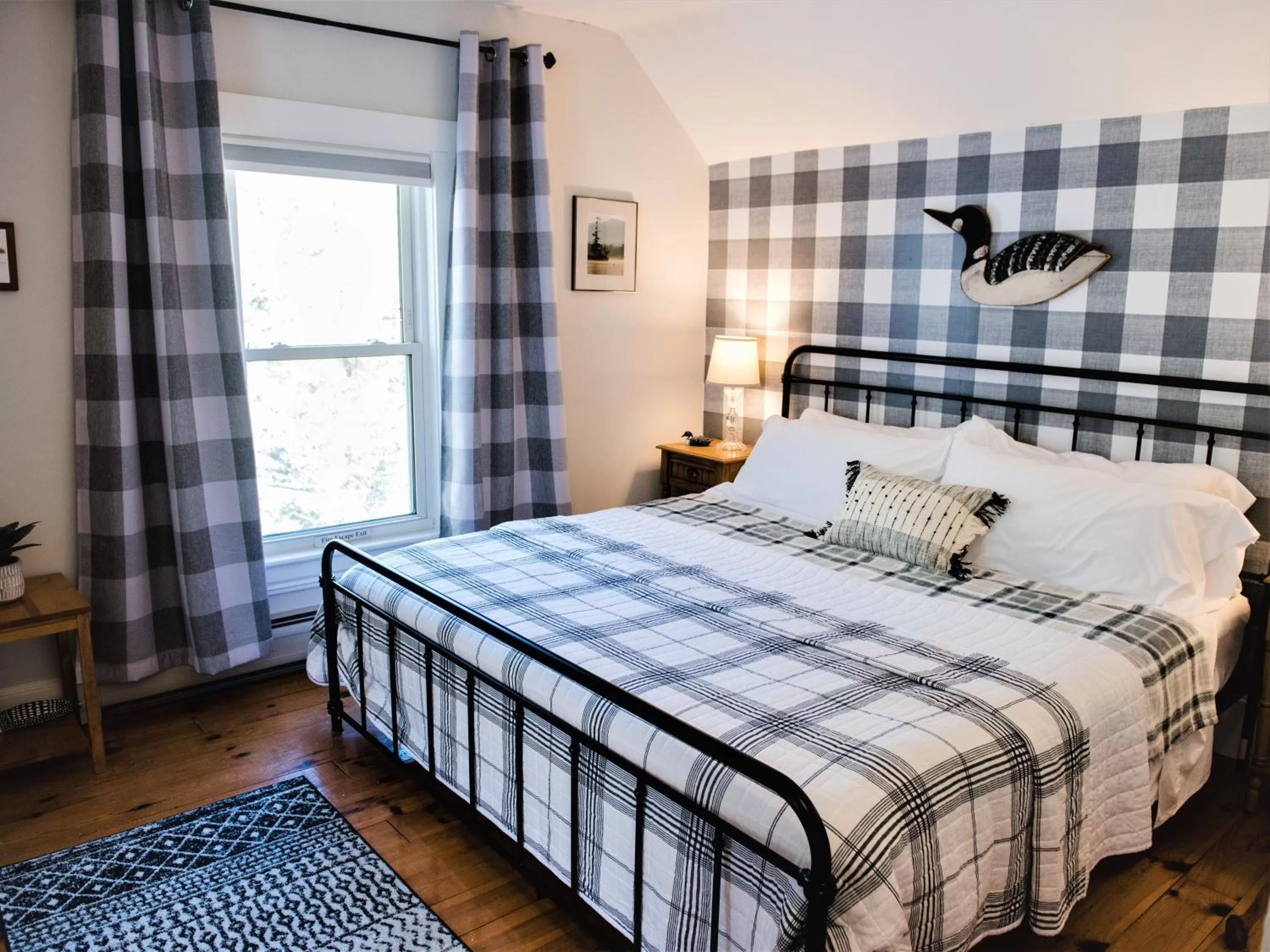 Bed in Inn on Golden Pond