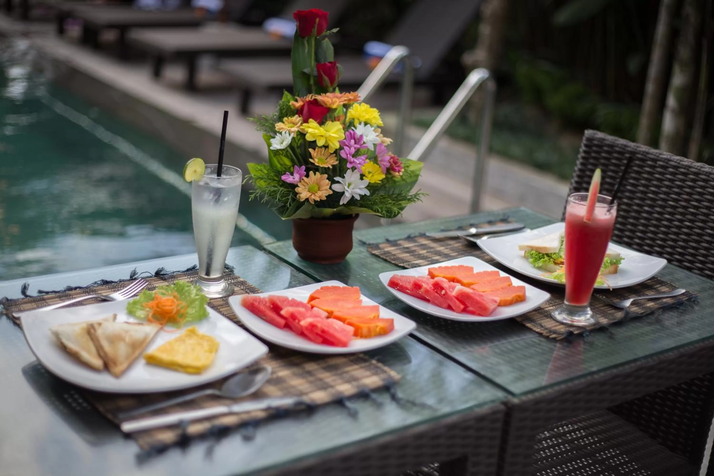 Continental breakfast in Grand Sehati & Spa, Ubud