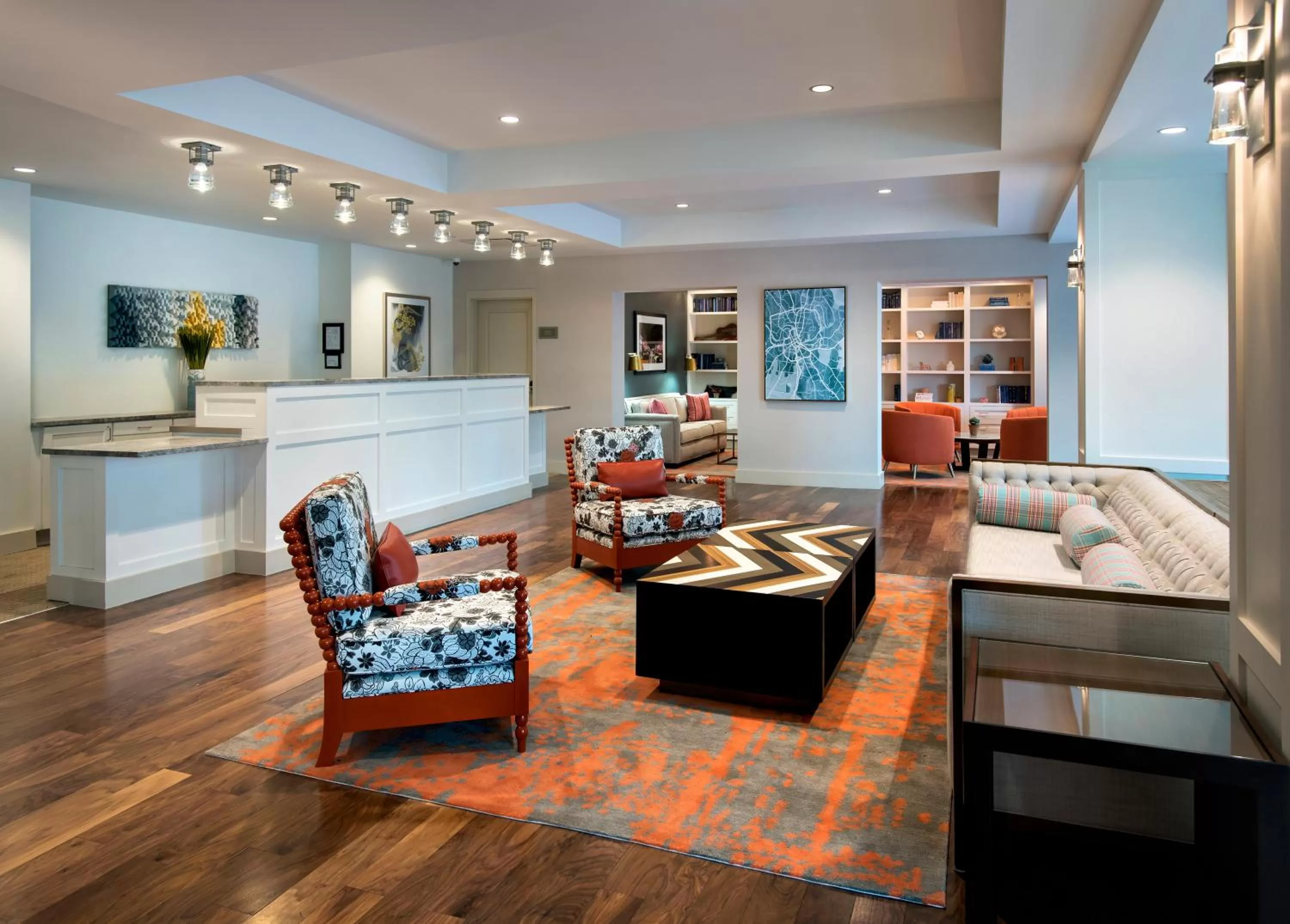 Lobby or reception in Hayes Street Hotel Nashville Downtown