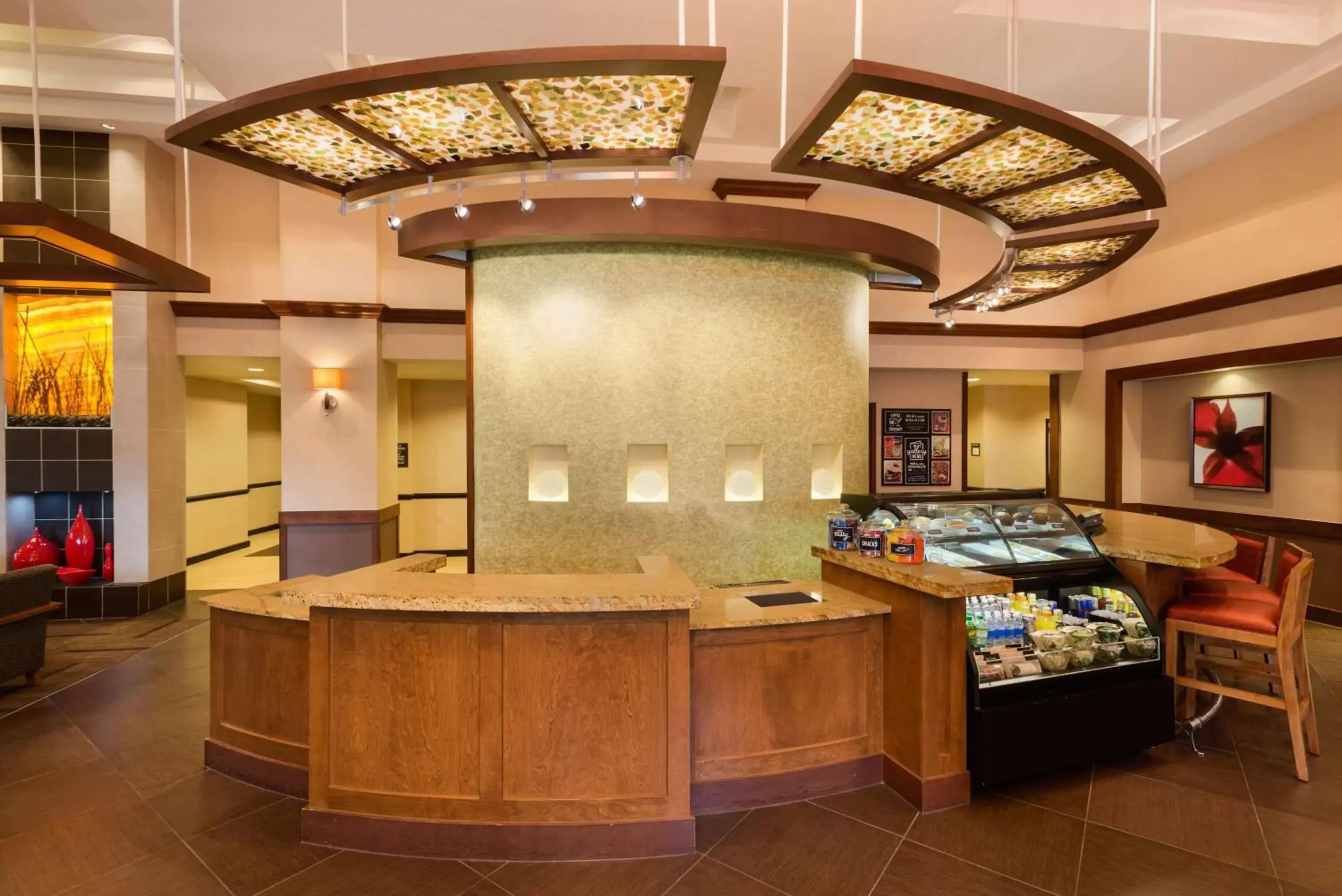 Restaurant/places to eat, Lobby/Reception in Hyatt Place Sterling Dulles Airport North