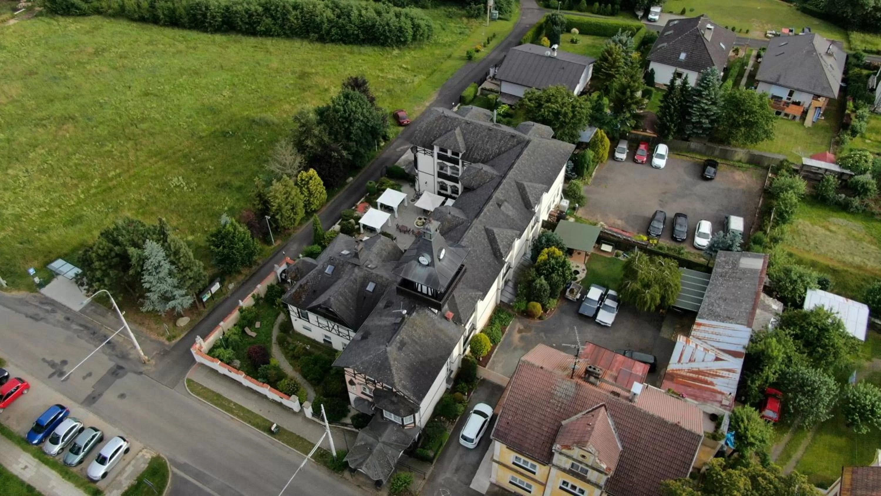 Bird's eye view in Schlosshotel Marienbad