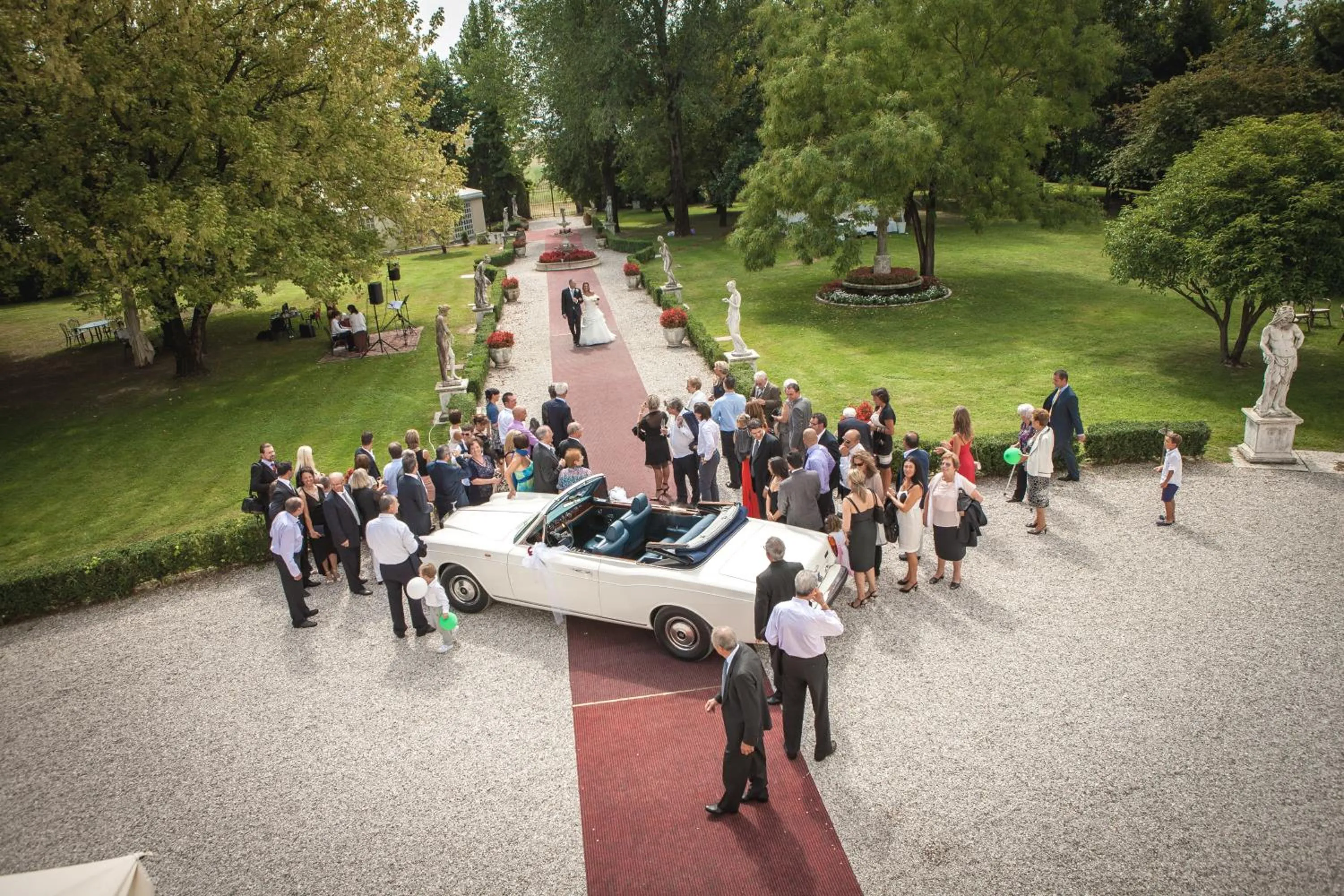 Garden in Hotel Villa Braida