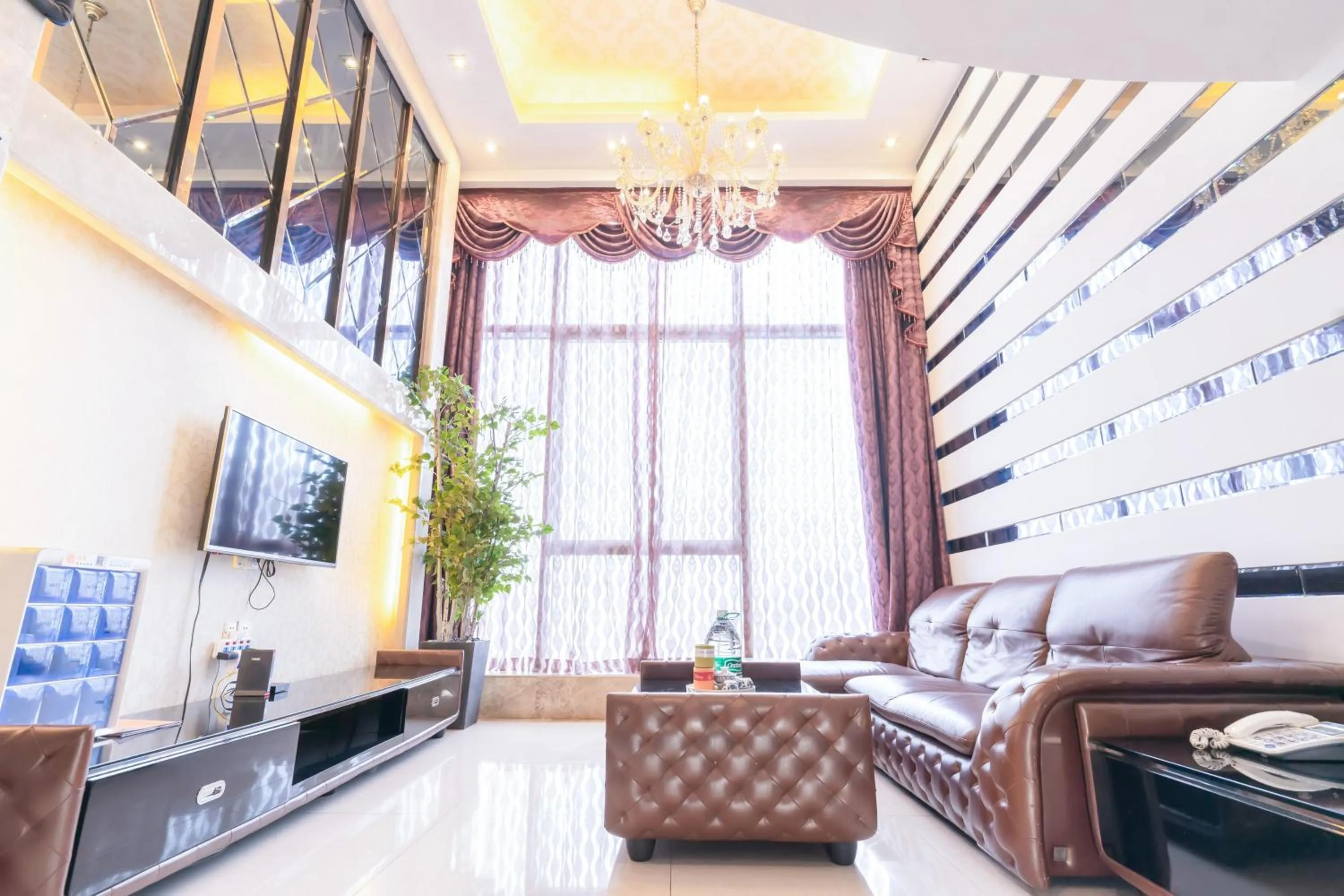 Living room in Guangzhou Hakka Apartment Beijing Road