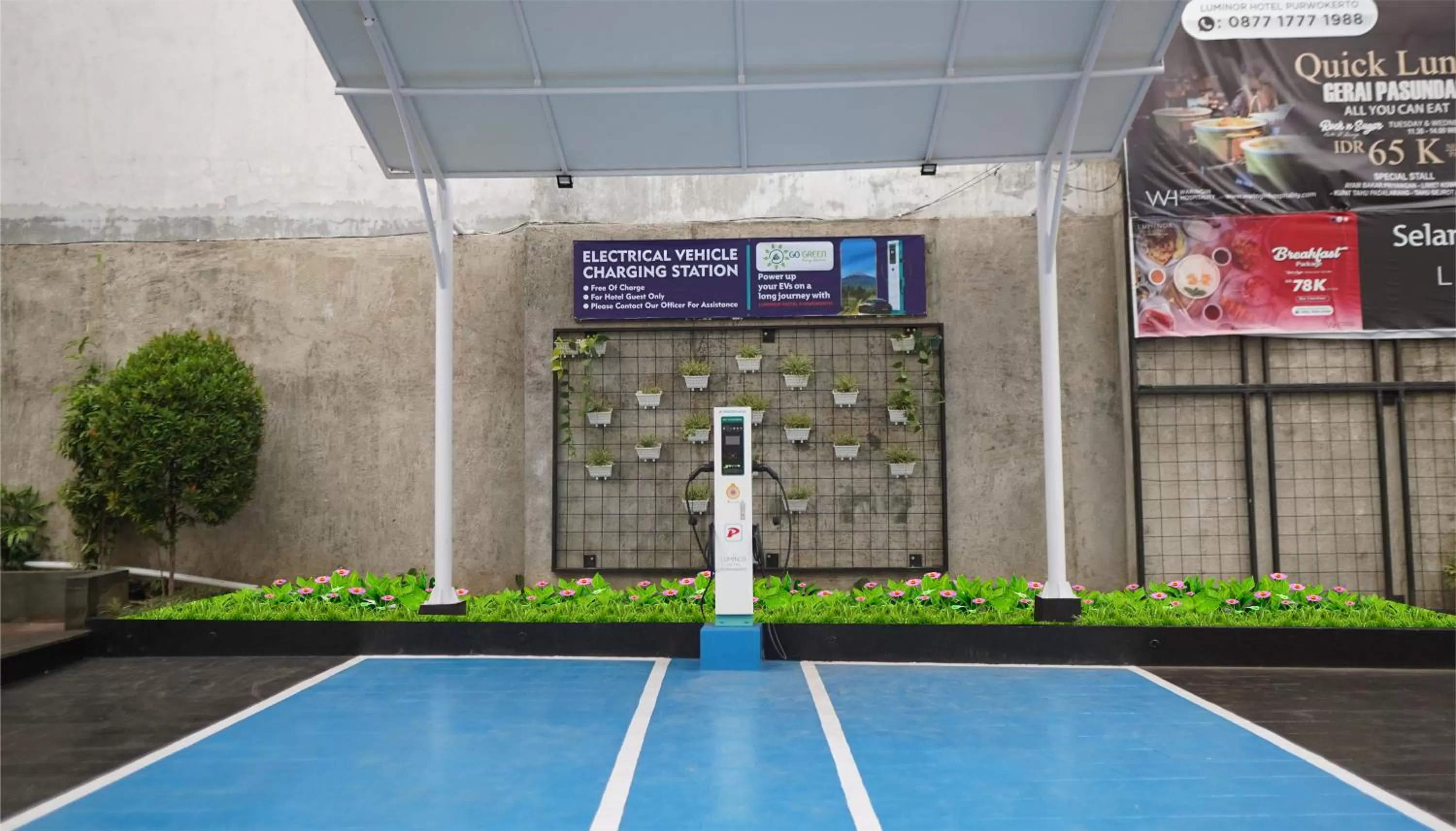 Area and facilities in Luminor Hotel Purwokerto By WH