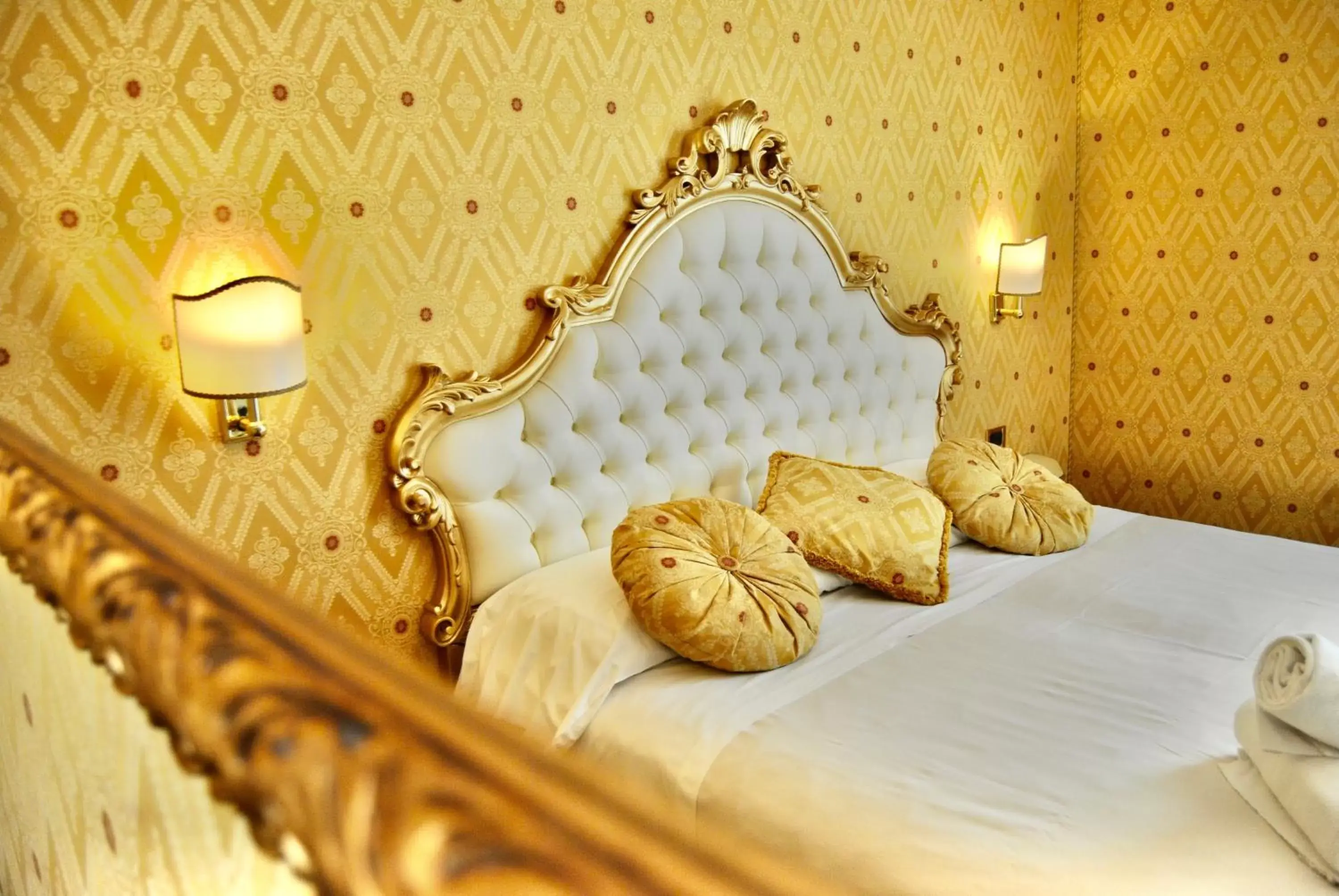 Bedroom, Bed in Hotel Gardena