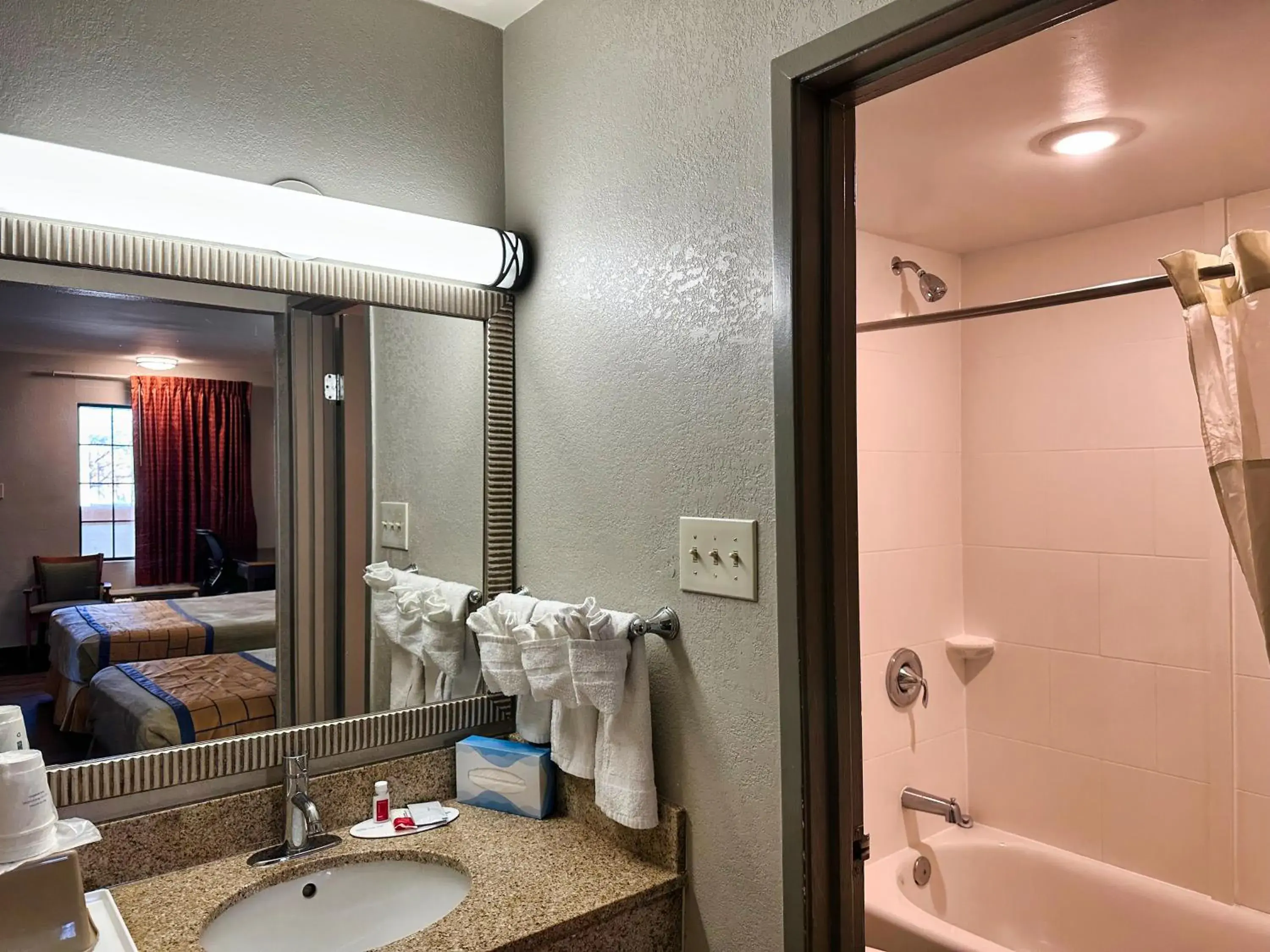 Toilet, Bathroom in Days Inn by Wyndham Alexandria, Washington DC area