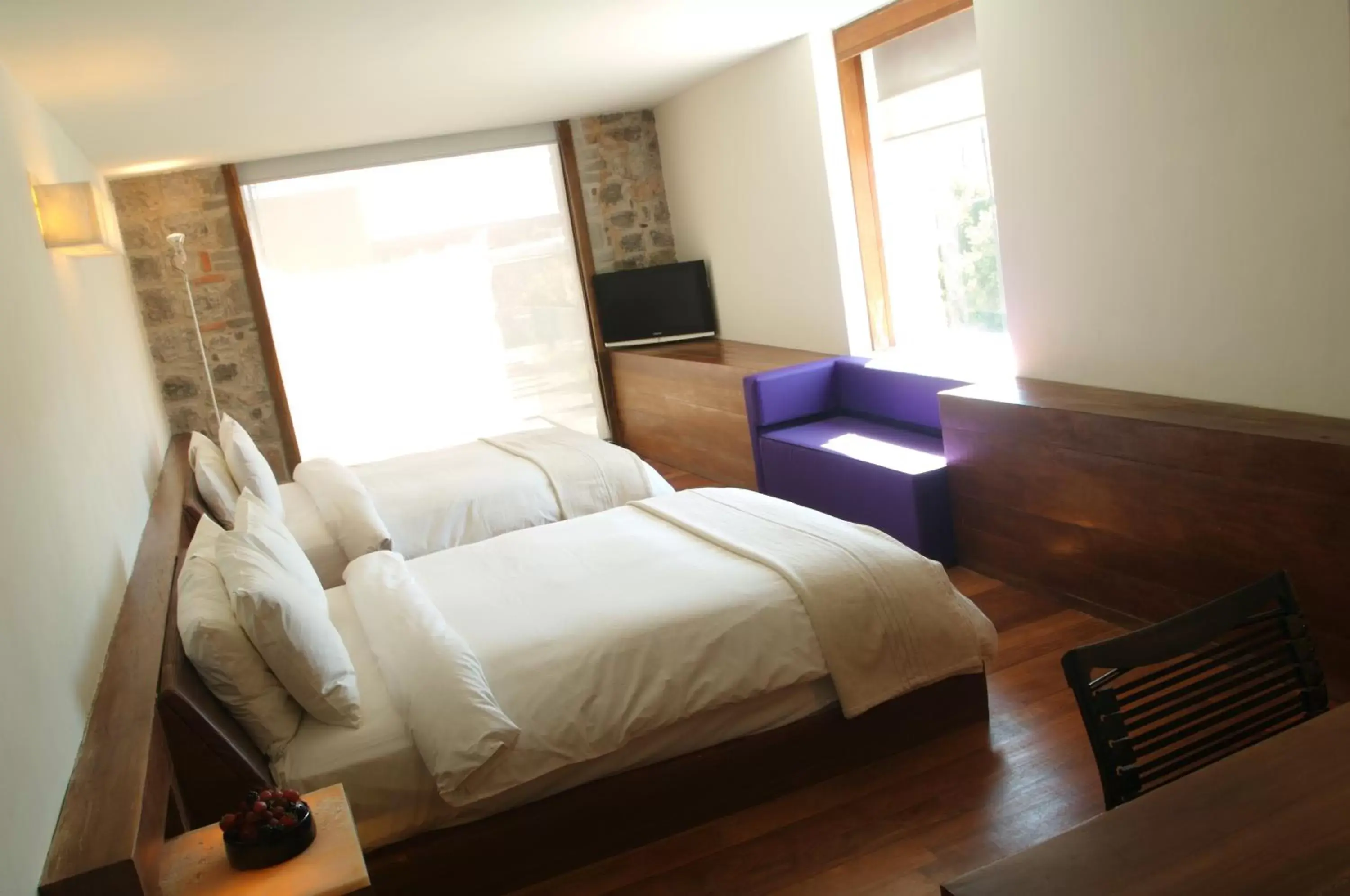 Bedroom, Bed in La Purificadora, Puebla, a Member of Design Hotels