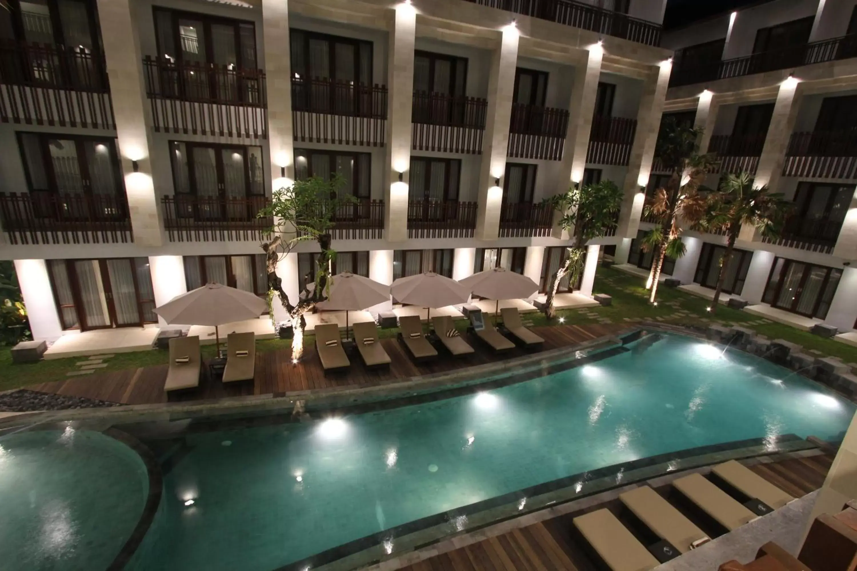 Swimming pool in Grand La Walon Hotel Swimming pool in Grand La Walon Hotel