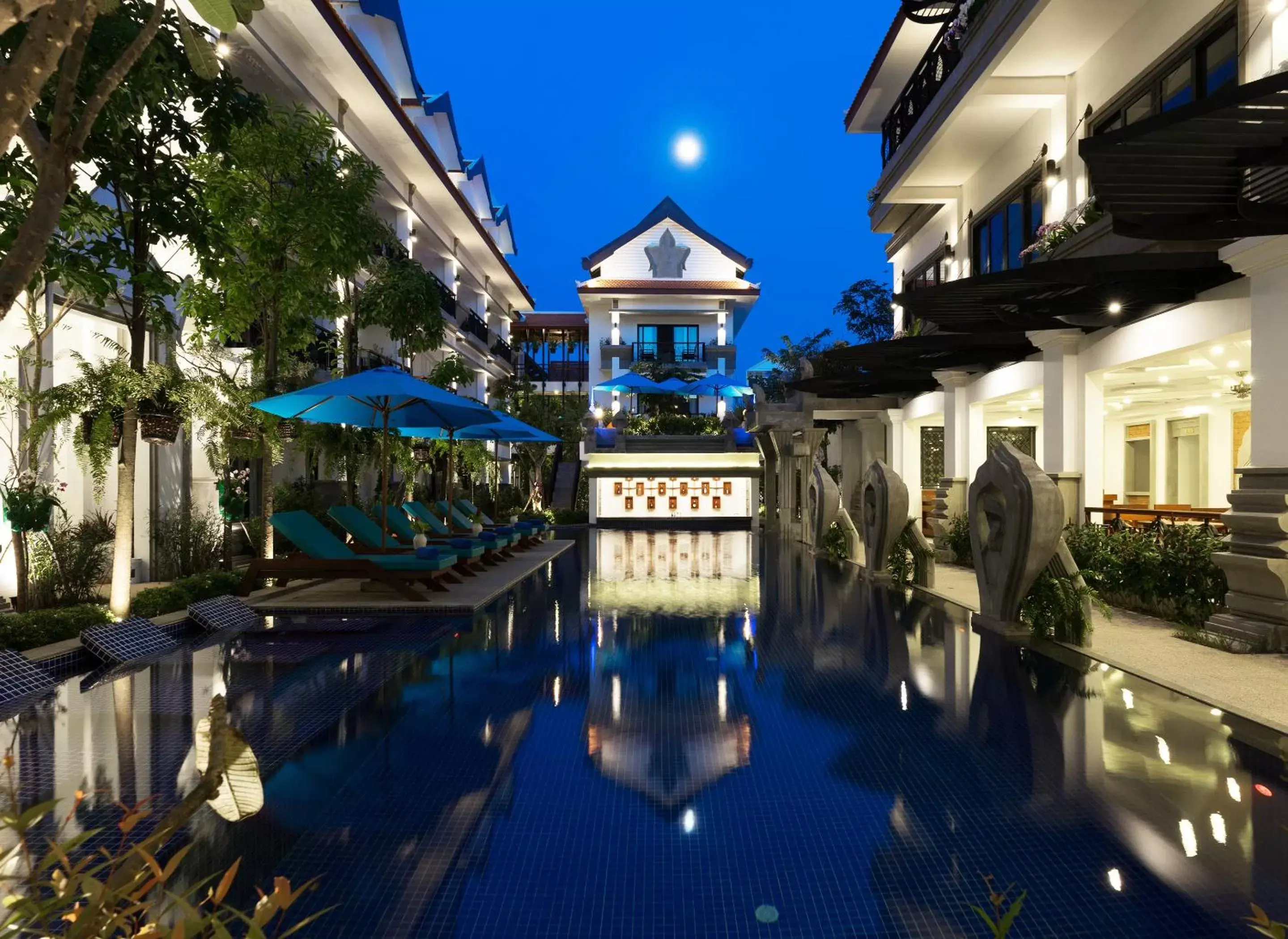 Pool view, Swimming Pool in Khmer Mansion Residence