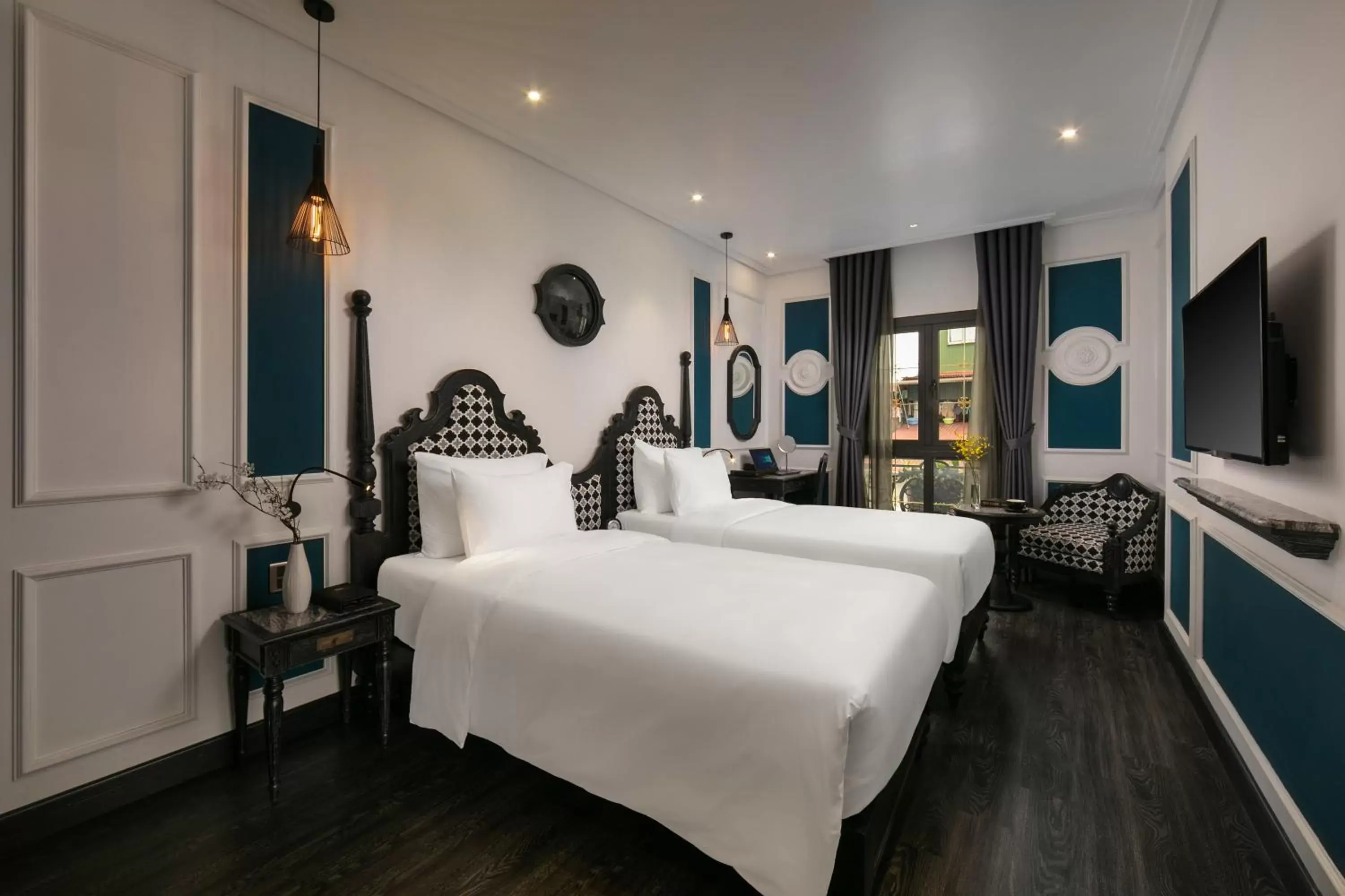 Bedroom, Bed in Hanoi Esplendor Hotel and Spa
