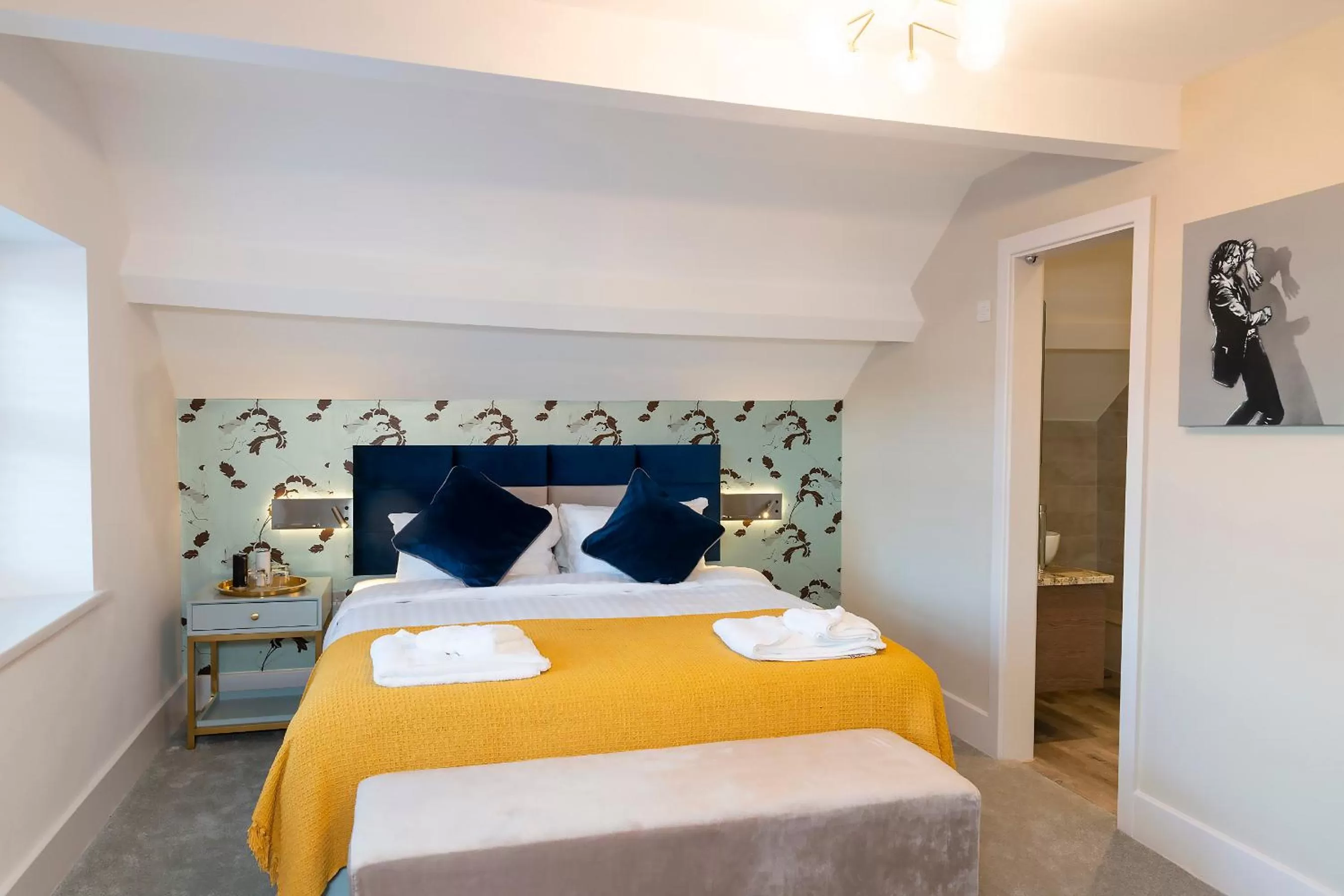 Bedroom, Bed in The Psalter