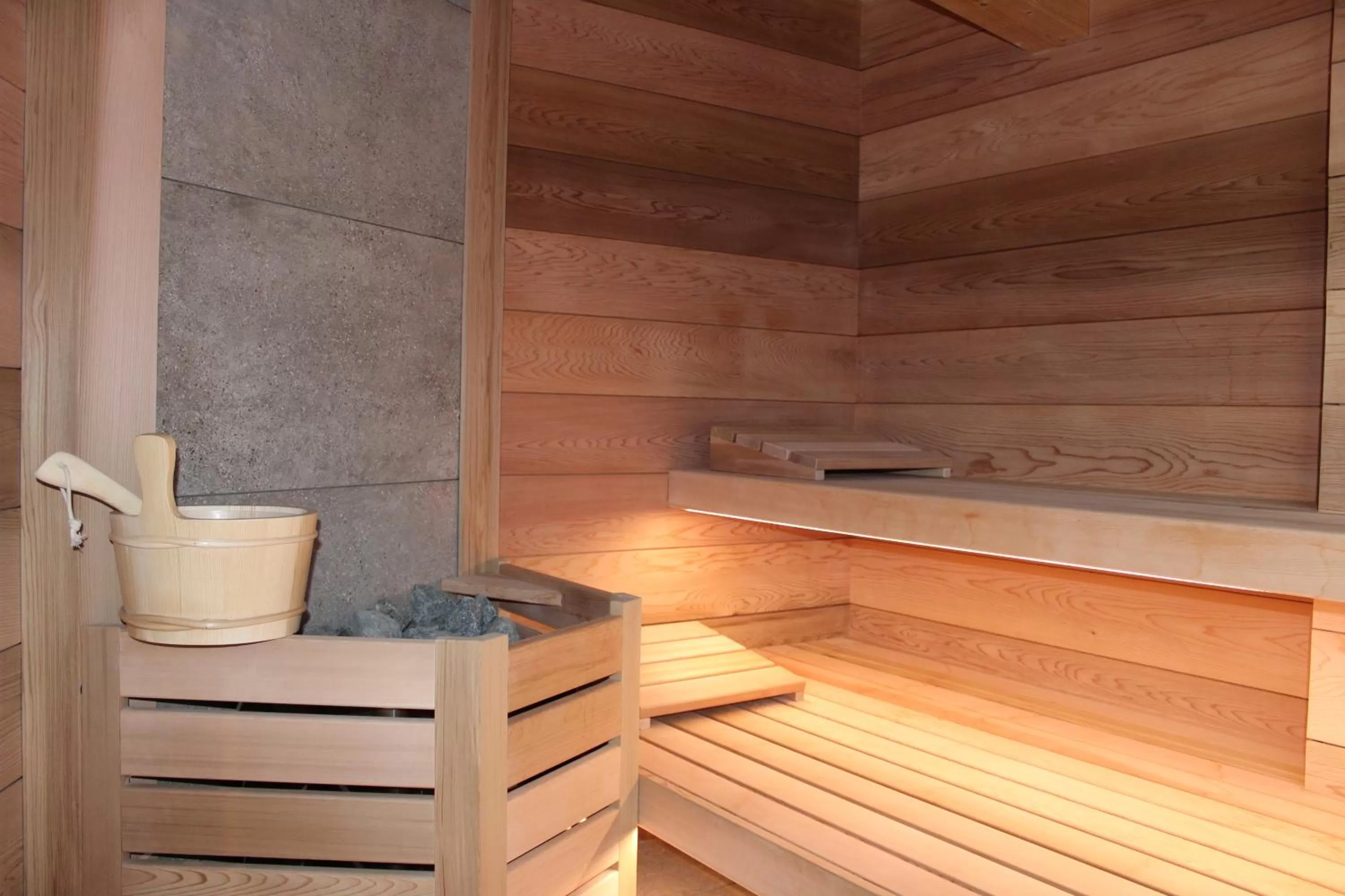 Sauna in Hotel La Sorgente