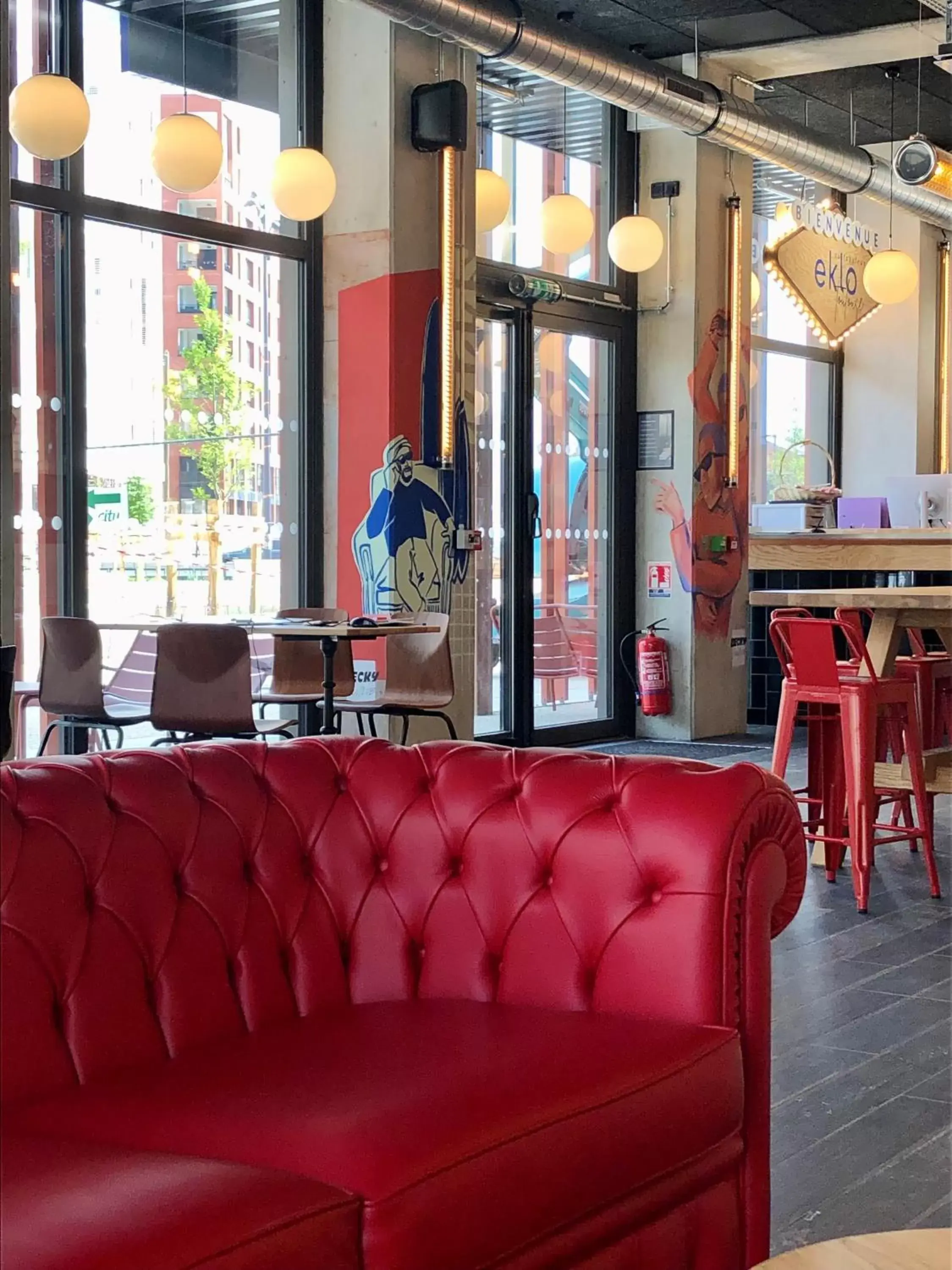 Living room in Eklo Toulouse Living room in Eklo Toulouse