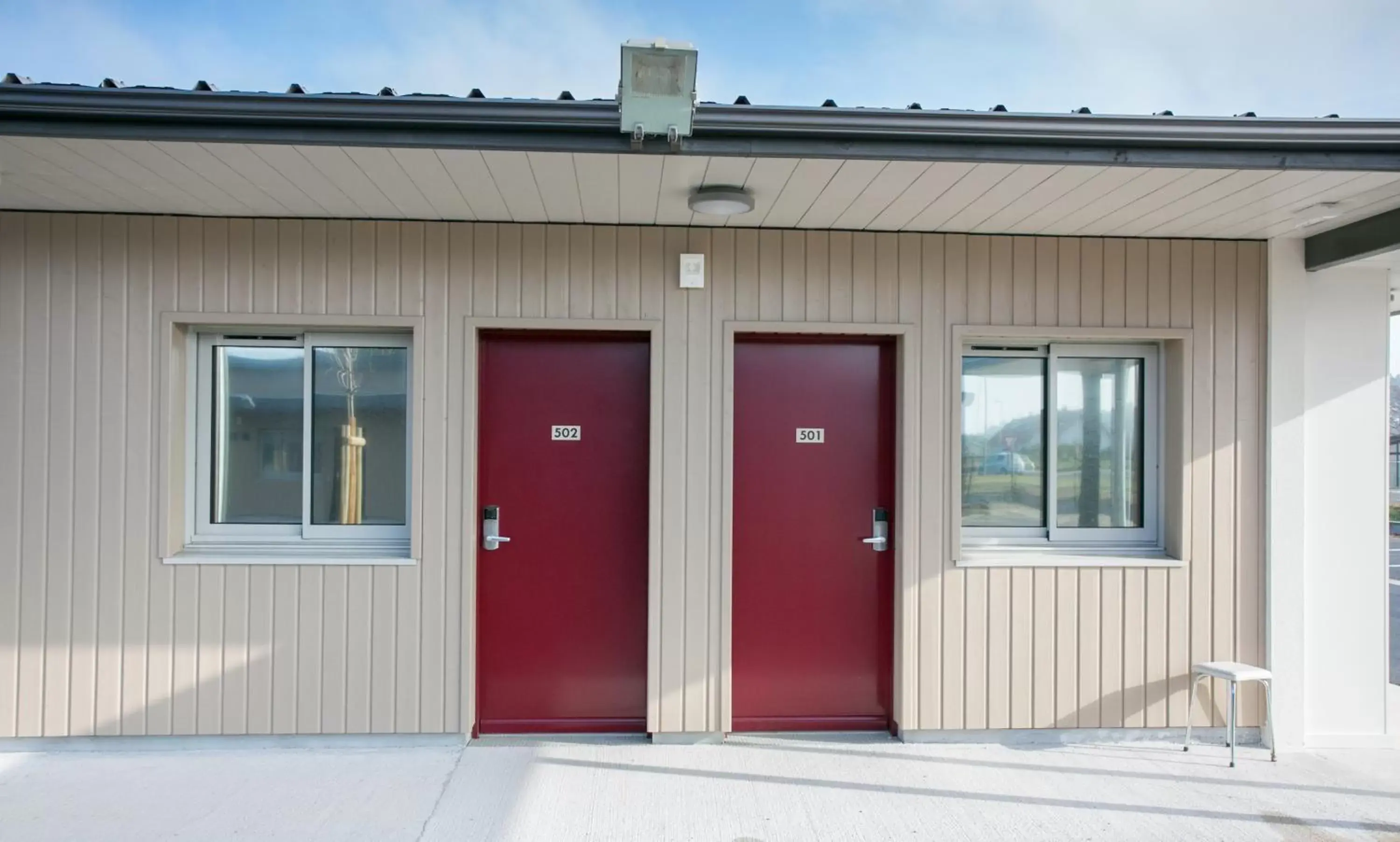 Facade/entrance in Motel des Landes