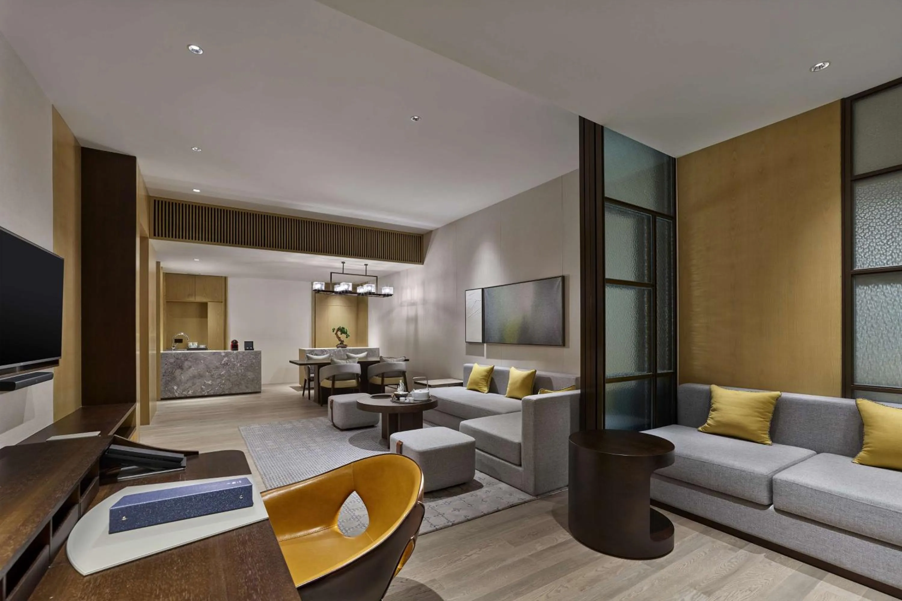 Bedroom in Hilton Suzhou Yinshan Lake