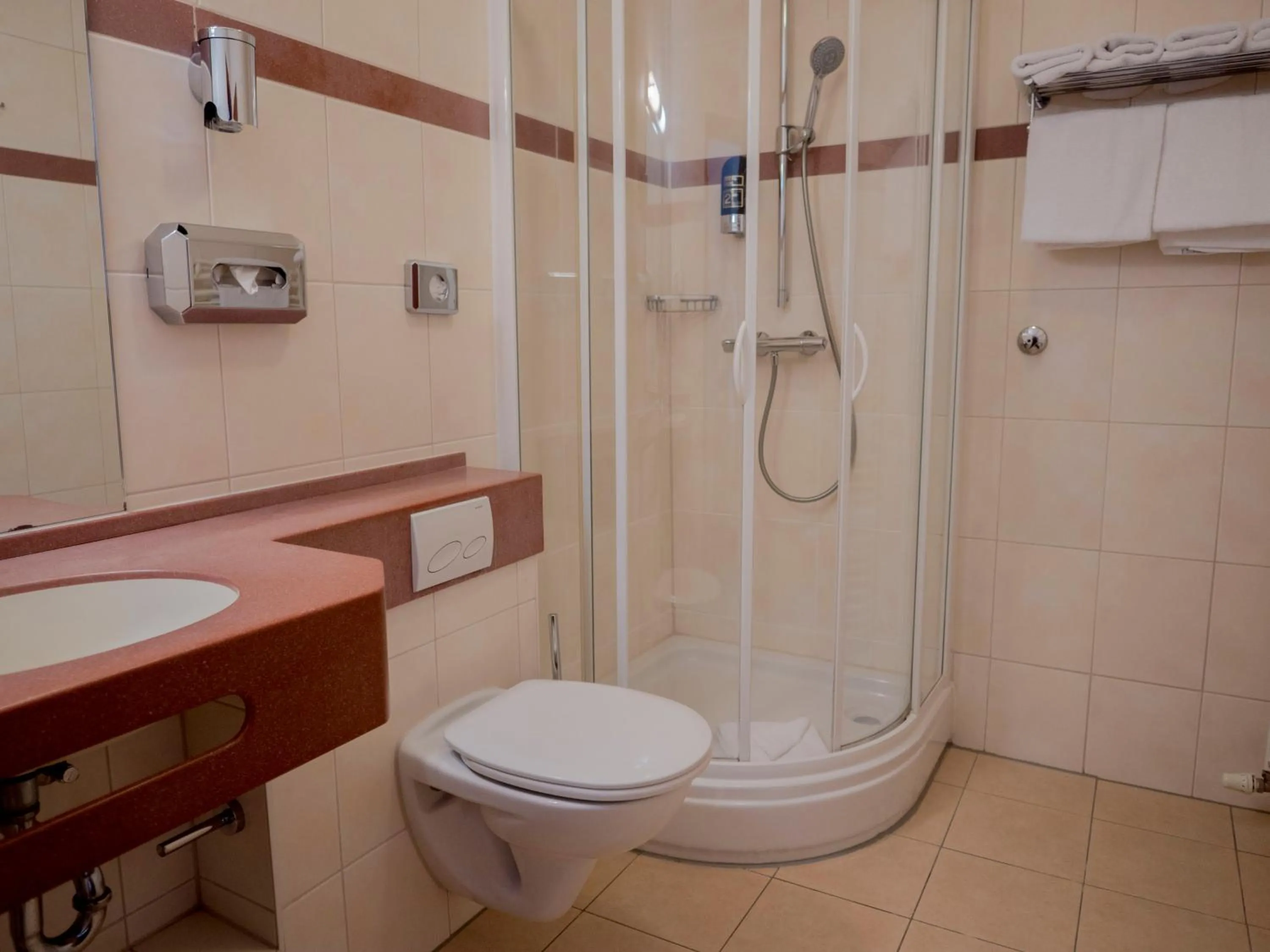 Bathroom in Hotel Residence am Hauptbahnhof