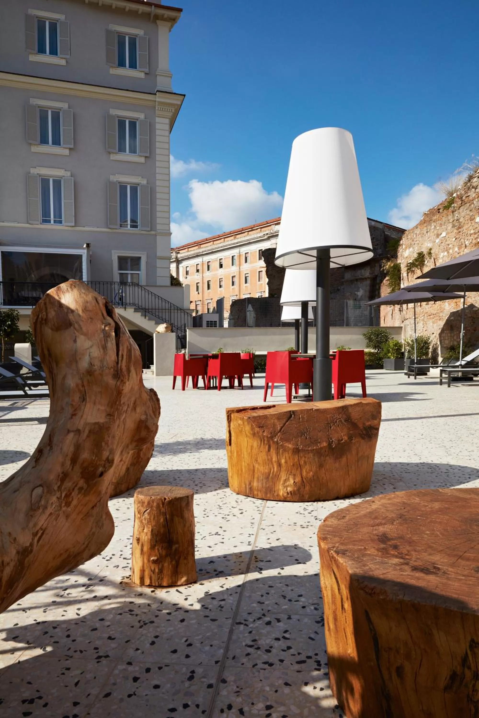 Bird's eye view in Hotel The Building