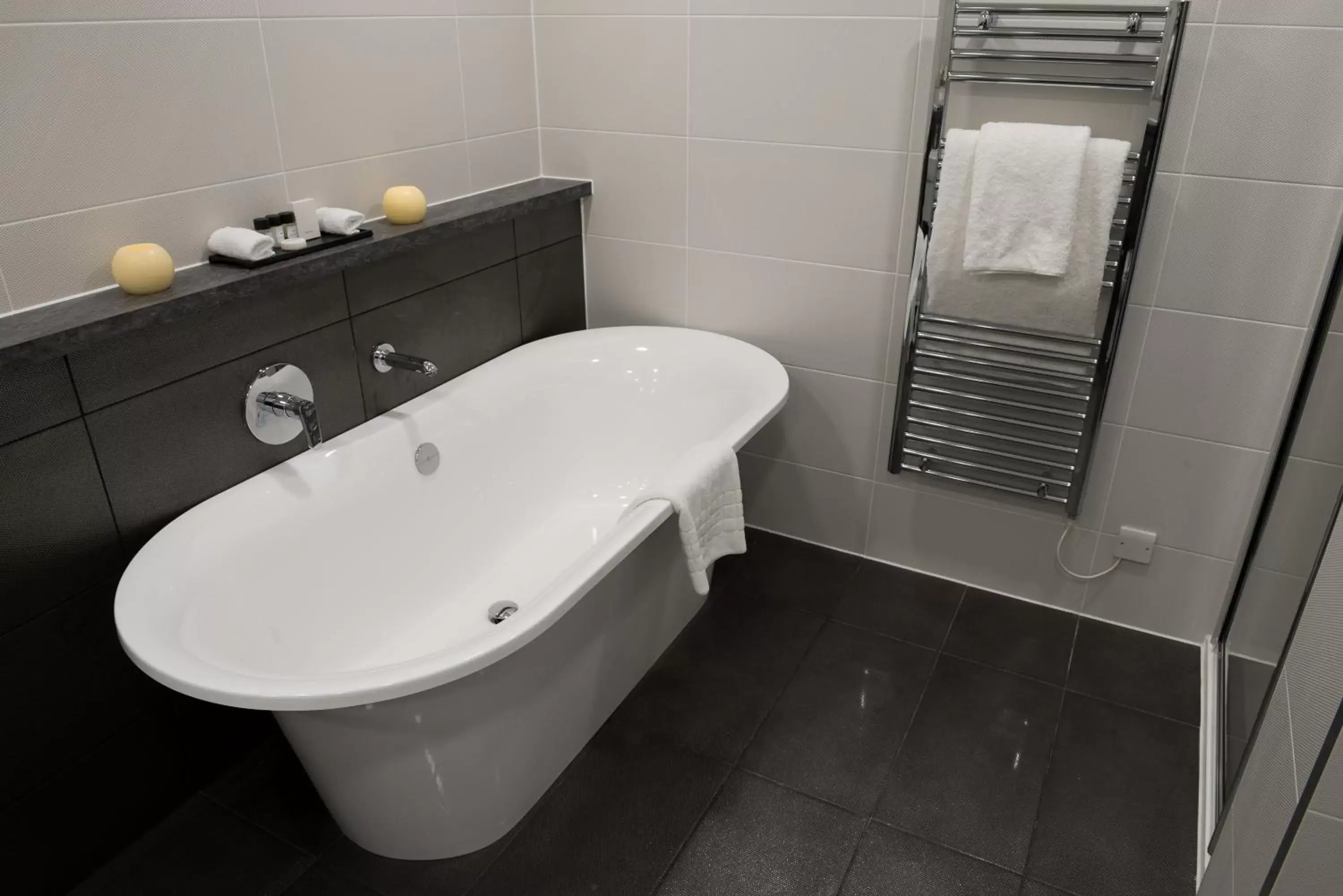 Shower, Bathroom in Bromley Court Hotel London