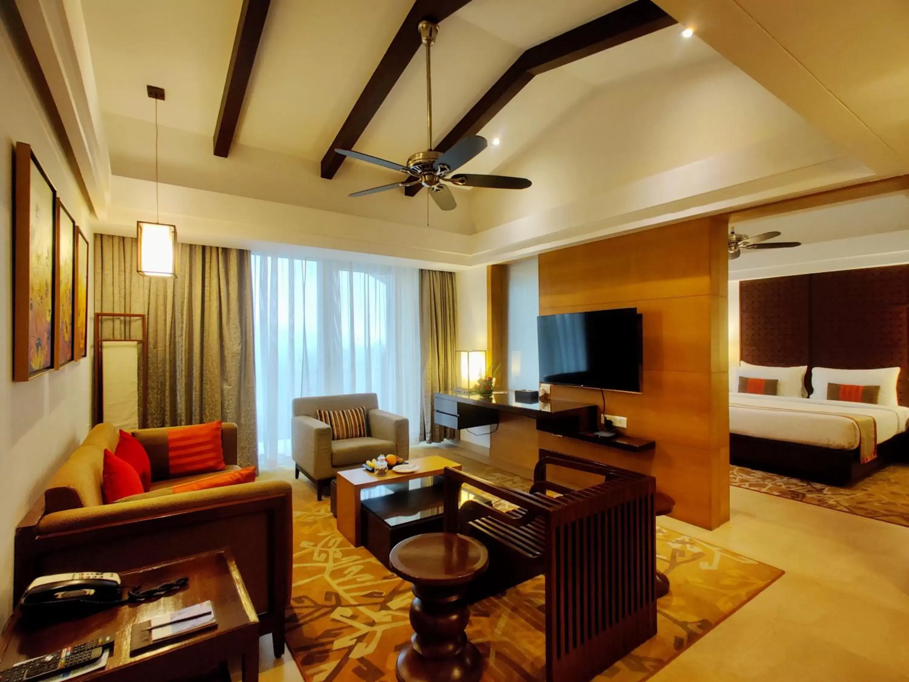TV and multimedia, Seating Area in Fariyas Resort Lonavala