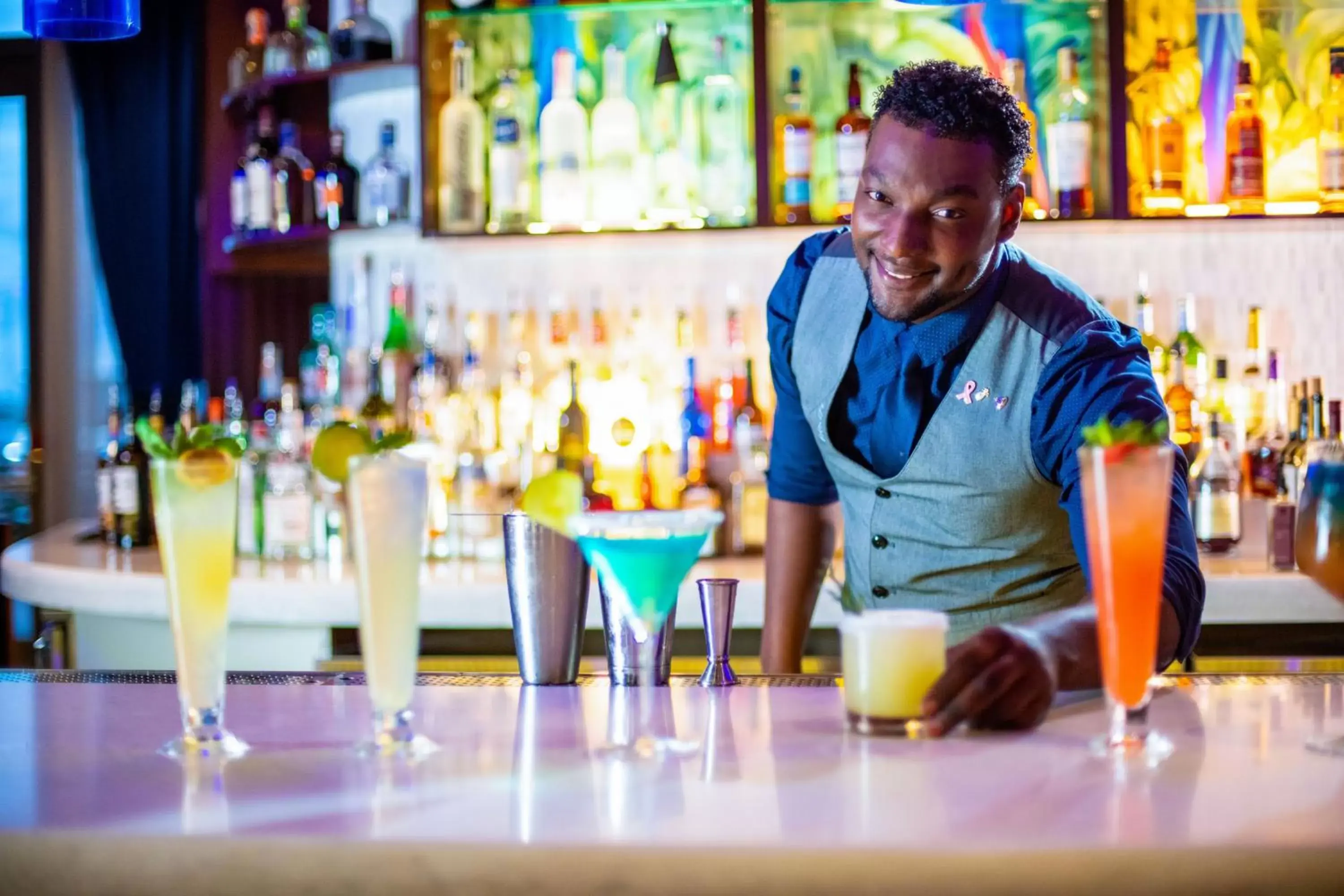 Lounge or bar in Margaritaville Beach Resort Nassau