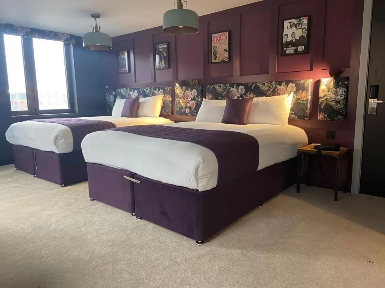 Bed in The Baltic Hotel