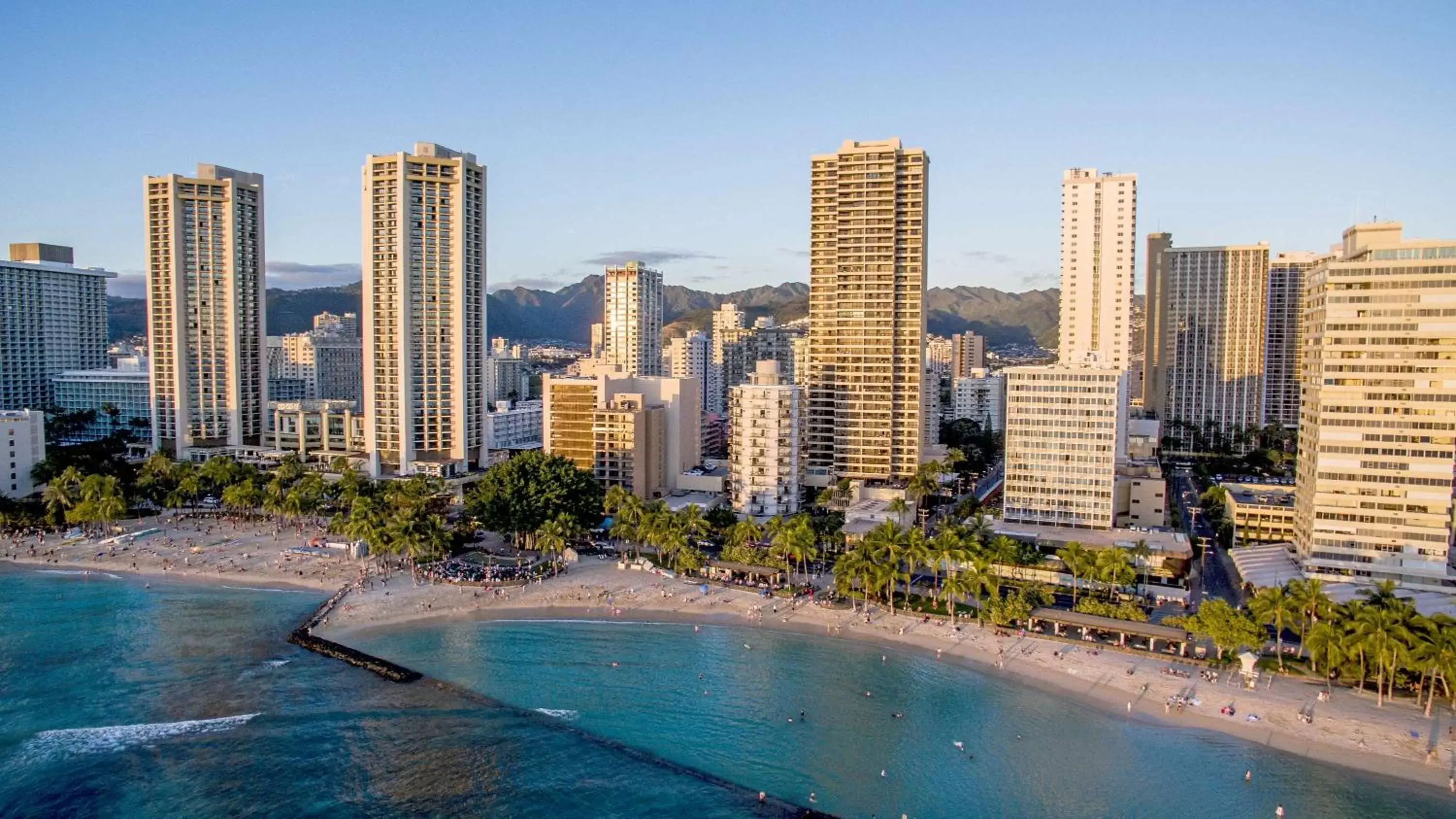 Bird's eye view in Aston Waikiki Beach Tower