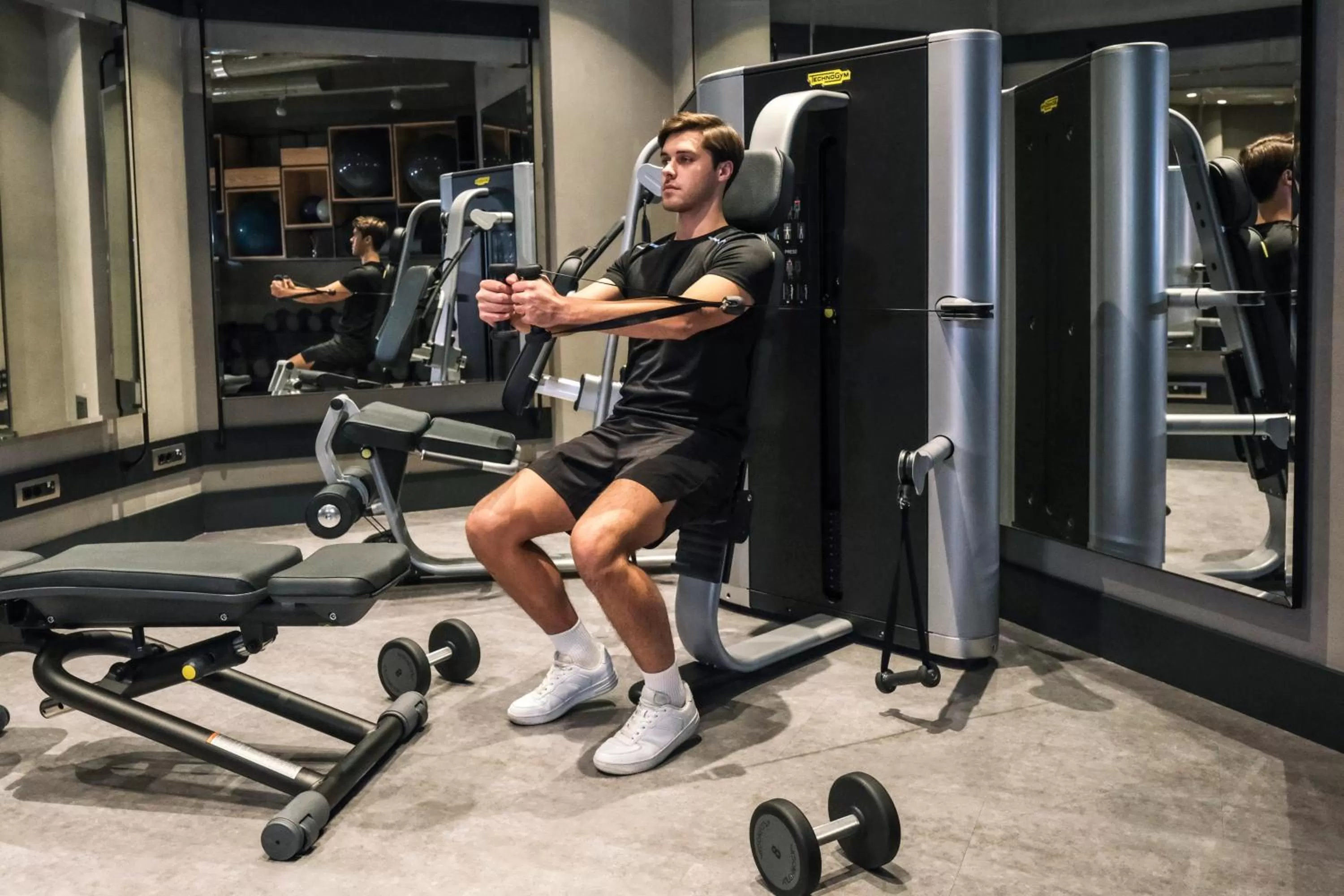 Fitness centre/facilities in Stayso The House Hotel