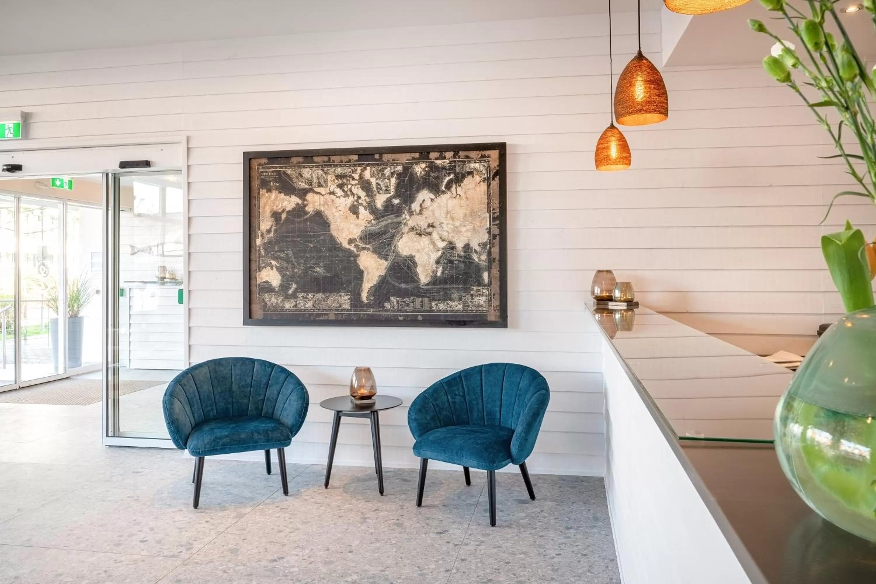 Lobby or reception in Hotel Yachtclub