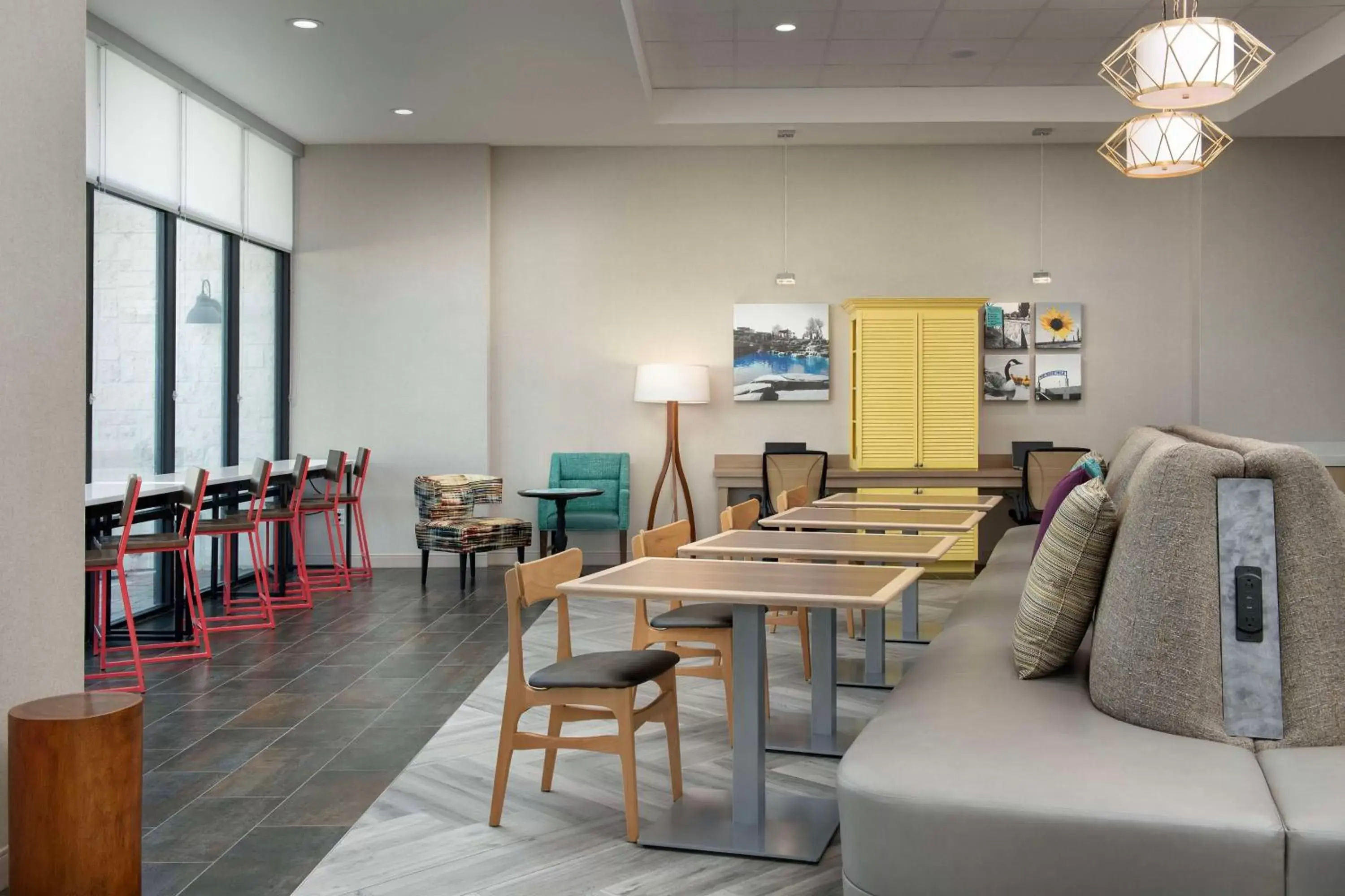 Lobby or reception, Restaurant/Places to Eat in Home2 Suites By Hilton Flower Mound Dallas