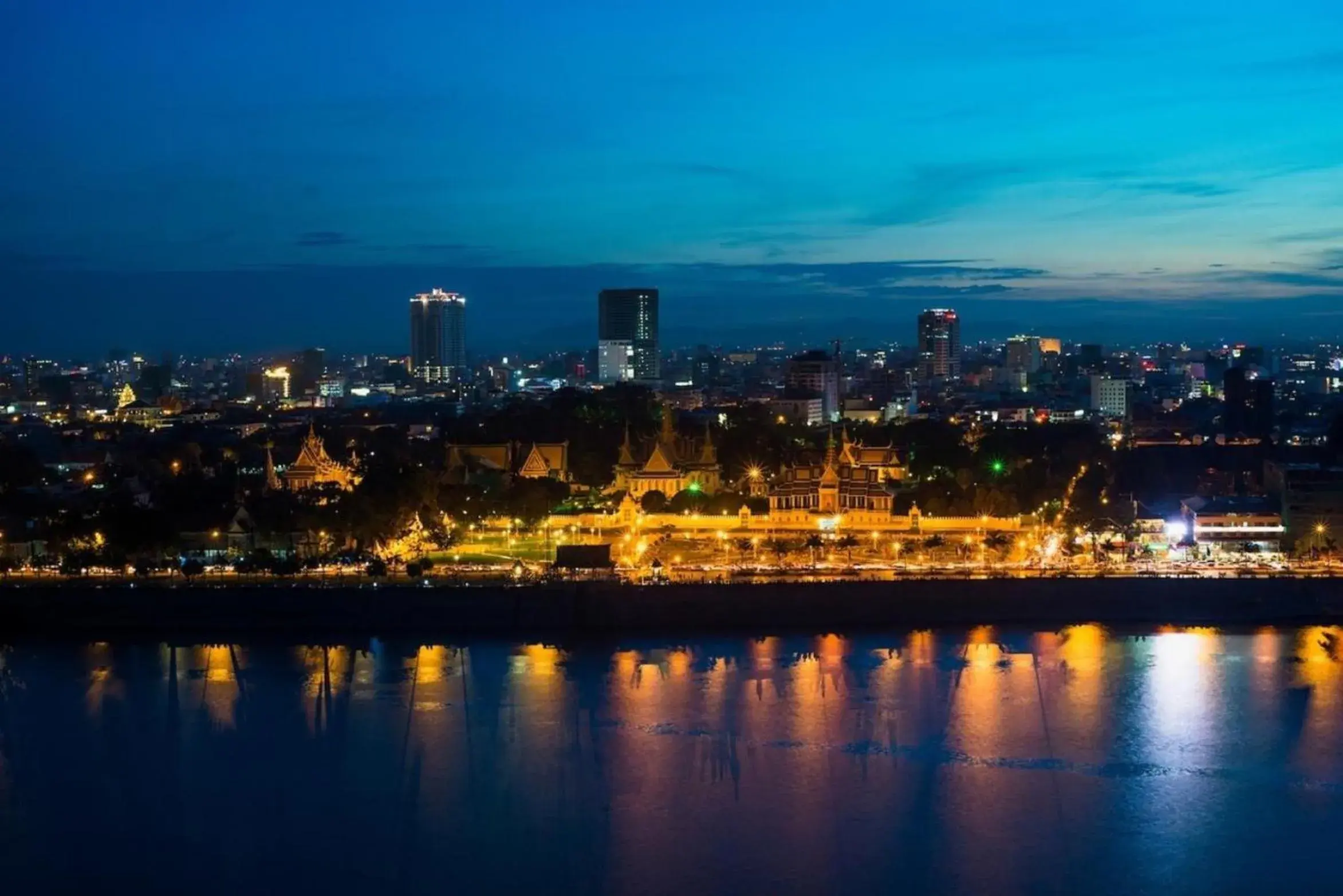 Bird's eye view in Sokha Phnom Penh Hotel