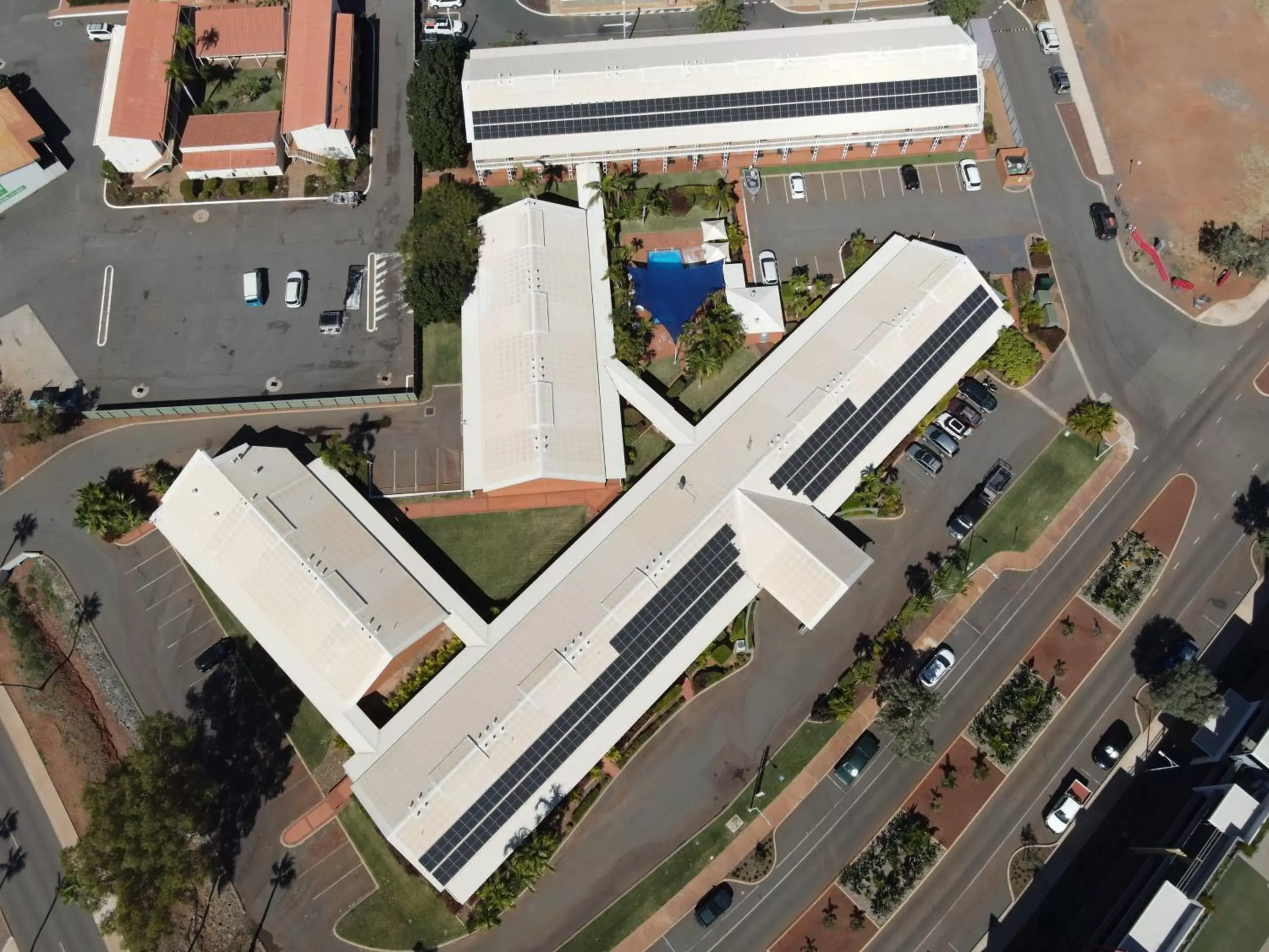 Bird's eye view, Bird's-eye View in Karratha Central Apartments