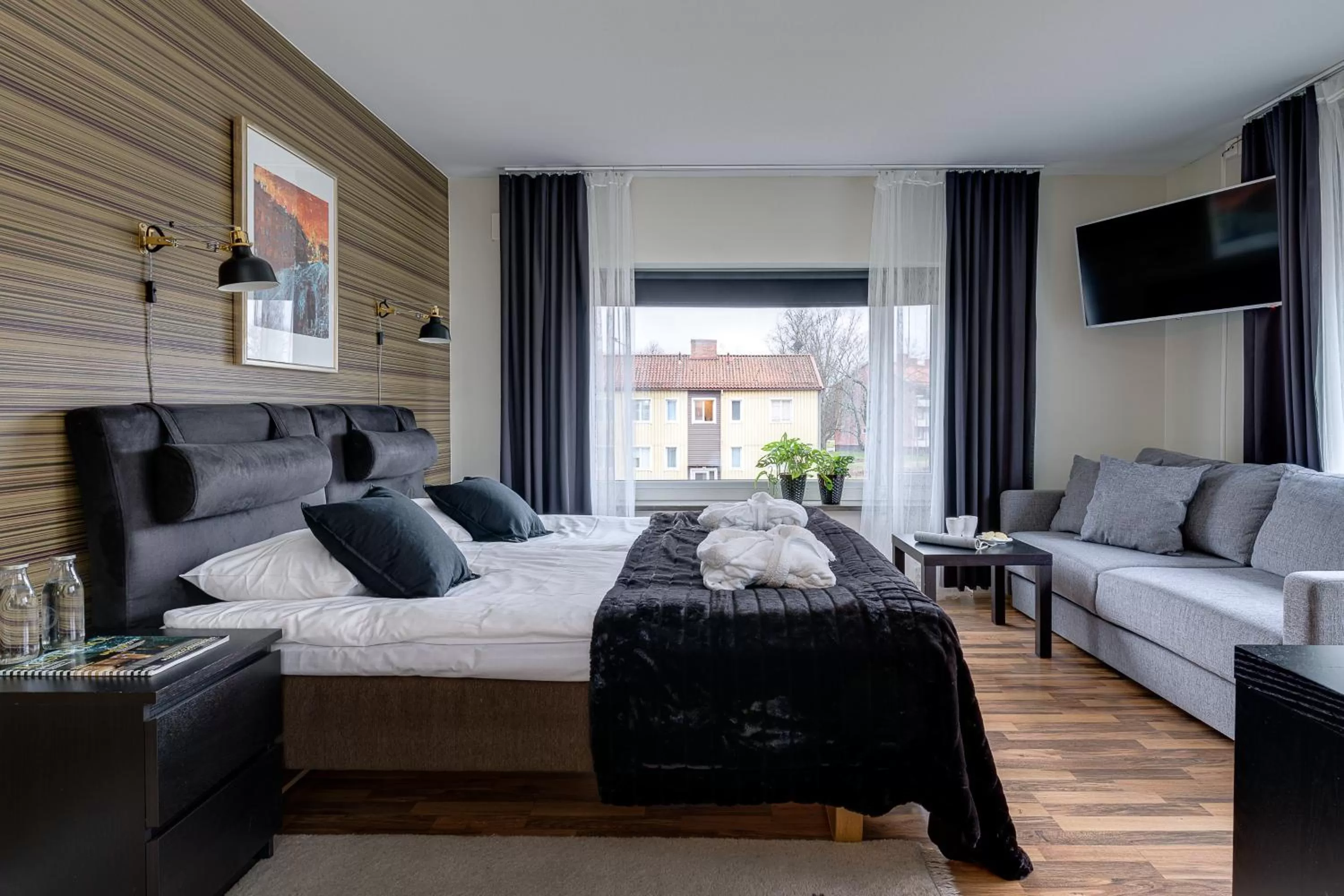 Bed in Fagersta Wärdshuset C. Dickens