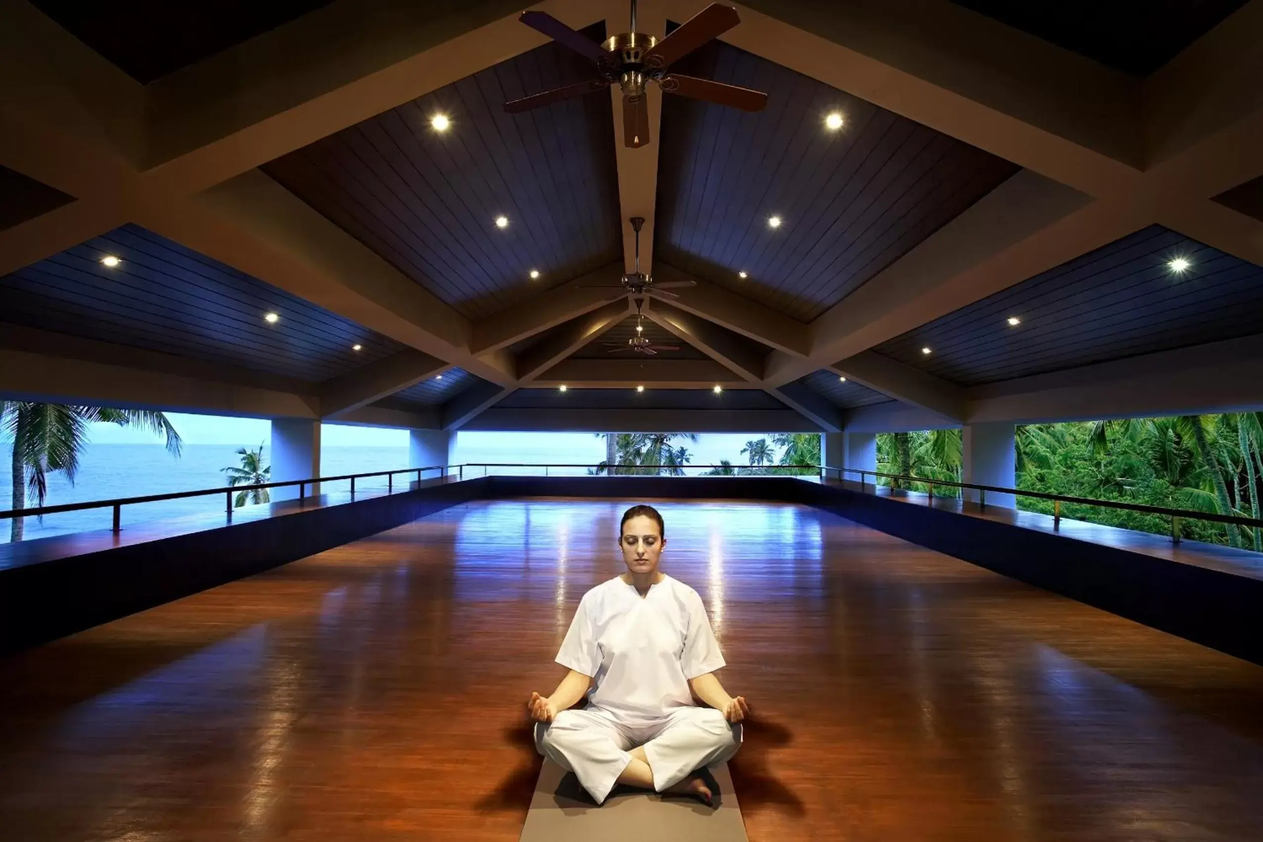 Spa and wellness centre/facilities in The Leela Kovalam, a Raviz Hotel