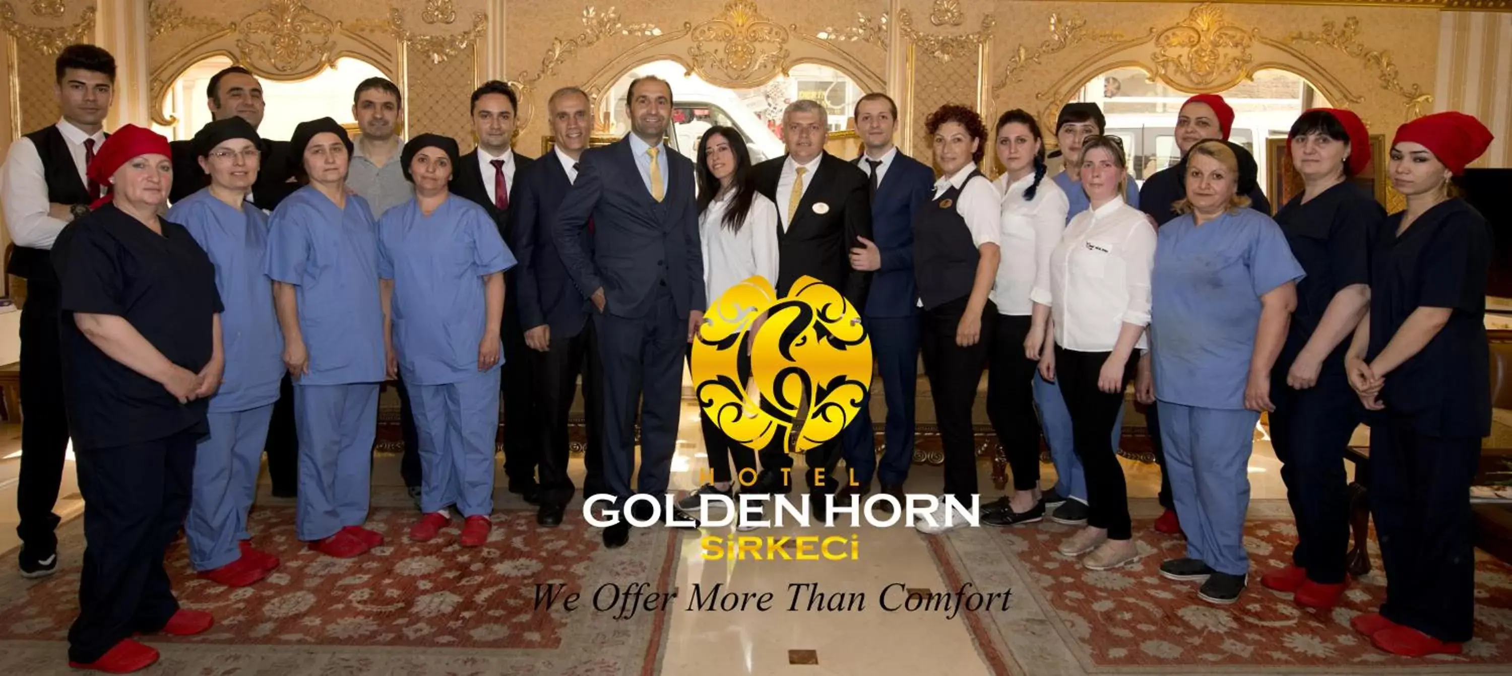 Staff in Golden Horn Hotel