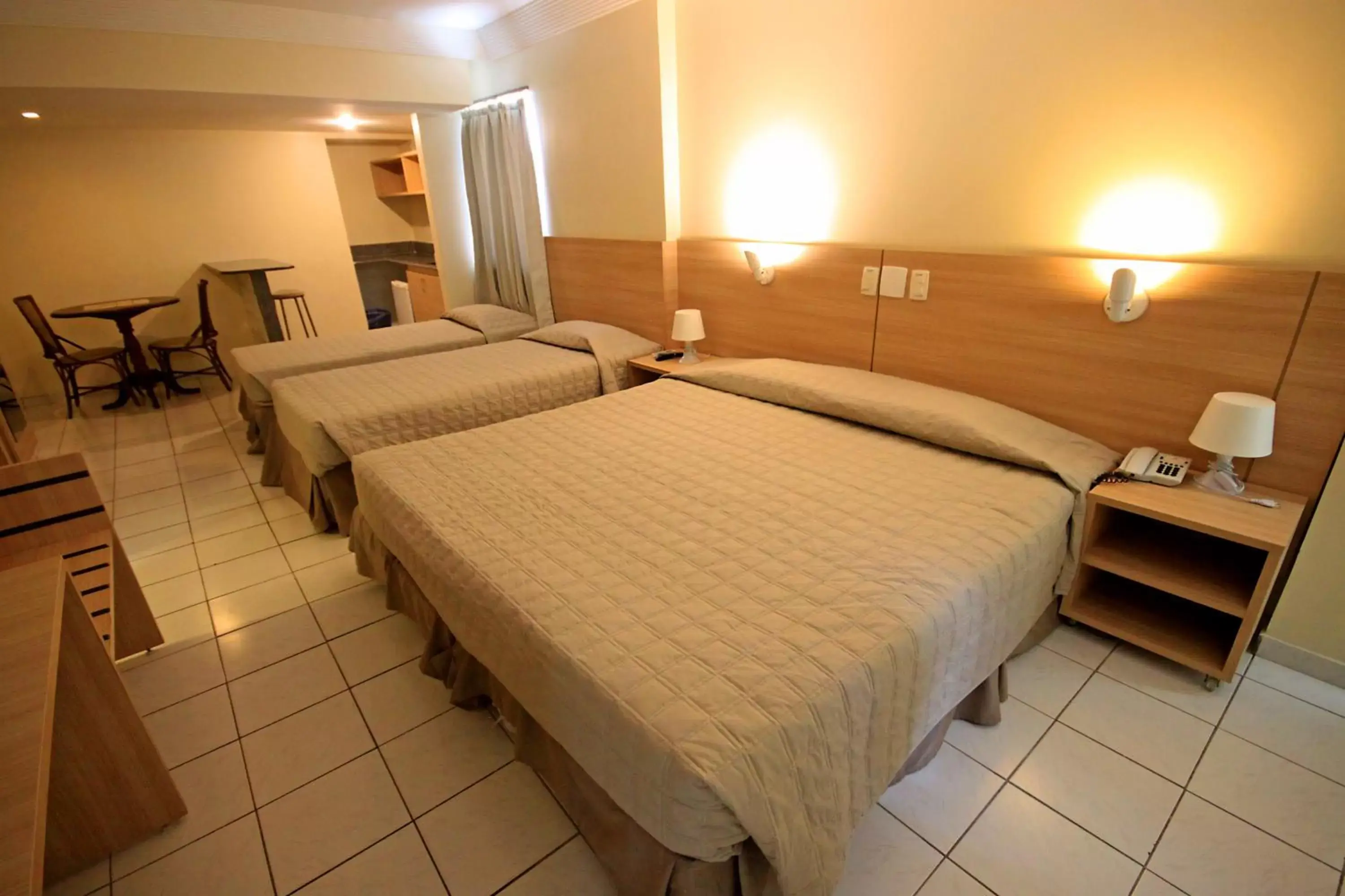 Bed in Hotel Jangadeiro Bed in Hotel Jangadeiro