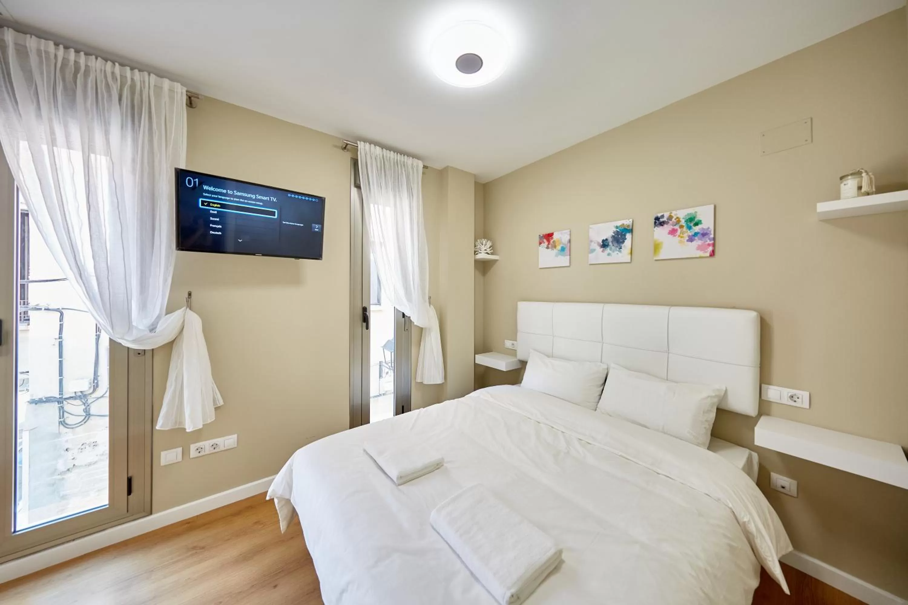 Bed in Apart-hotel Happy Life