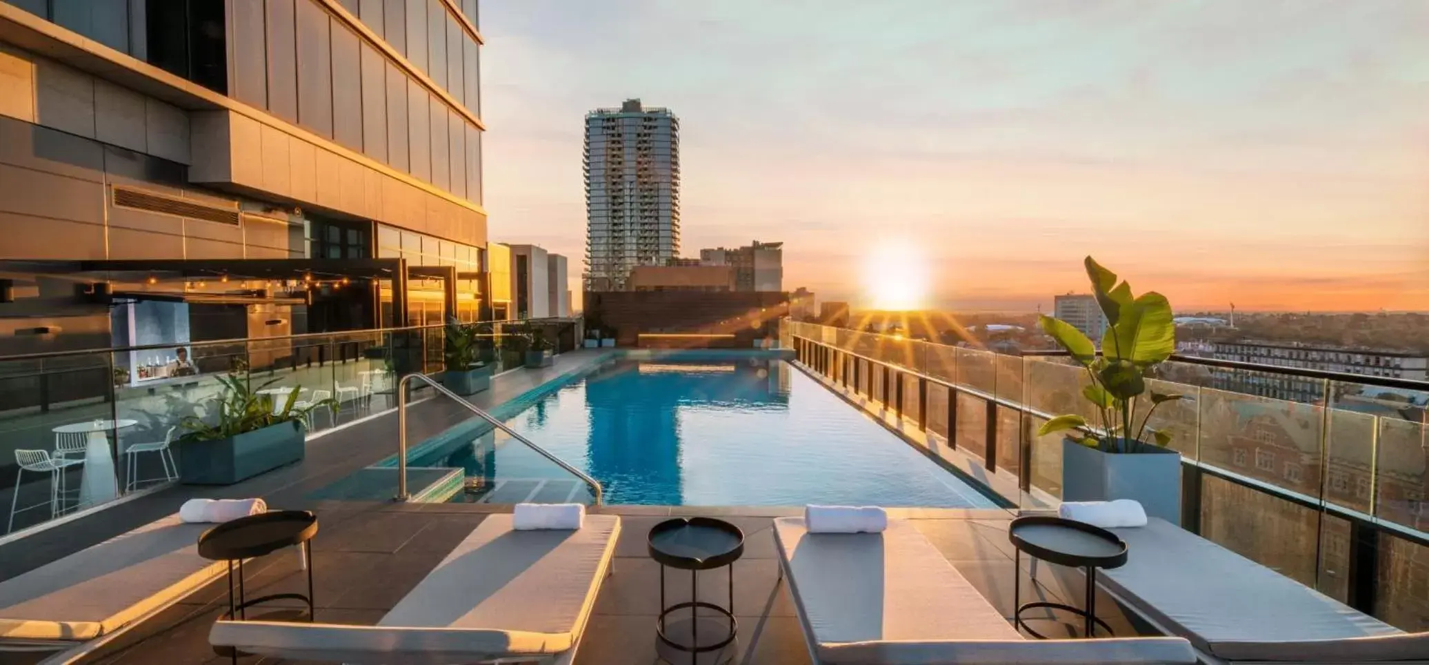 Swimming Pool in Crowne Plaza Adelaide