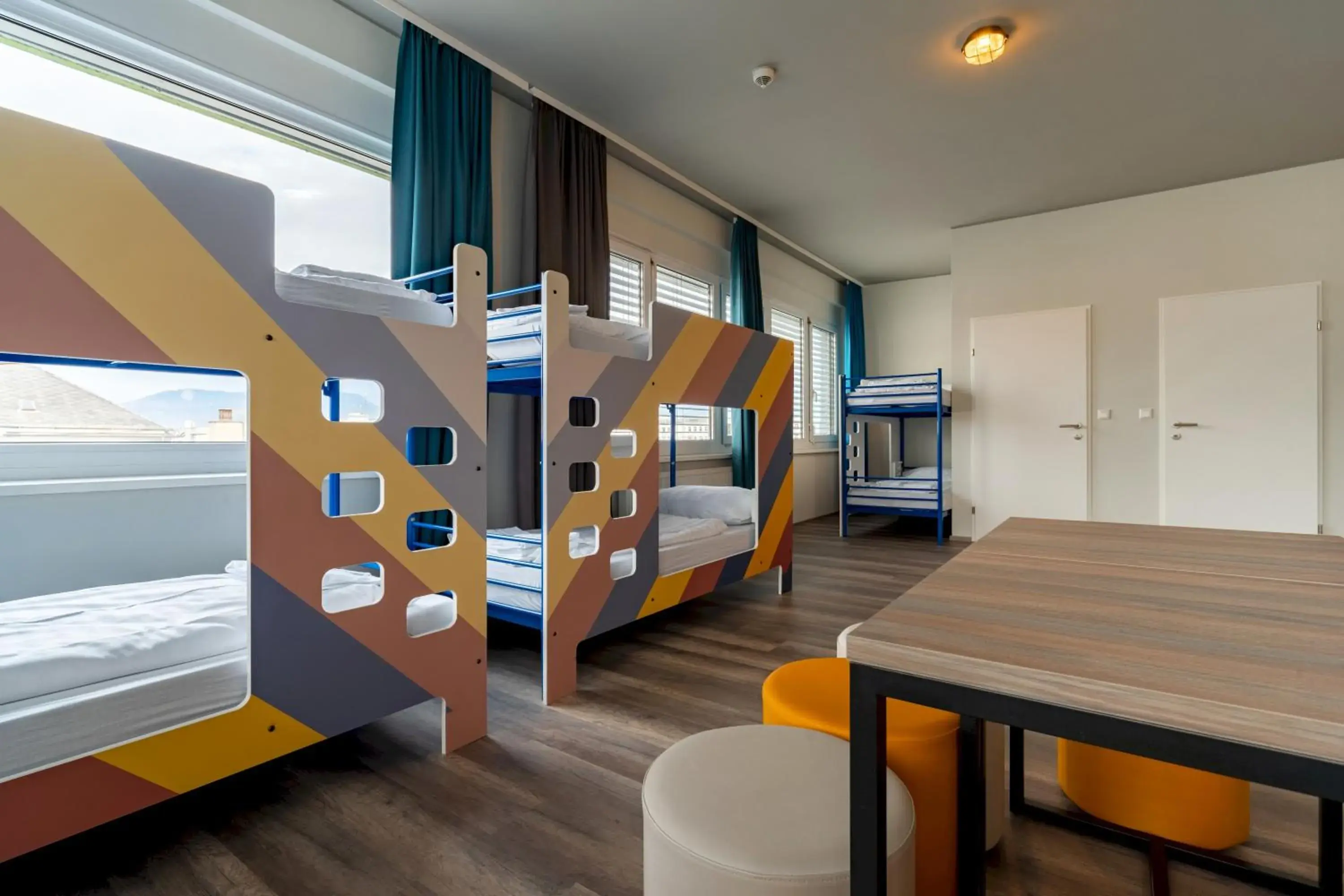 Photo of the whole room, Bunk Bed in A&O Graz Hauptbahnhof